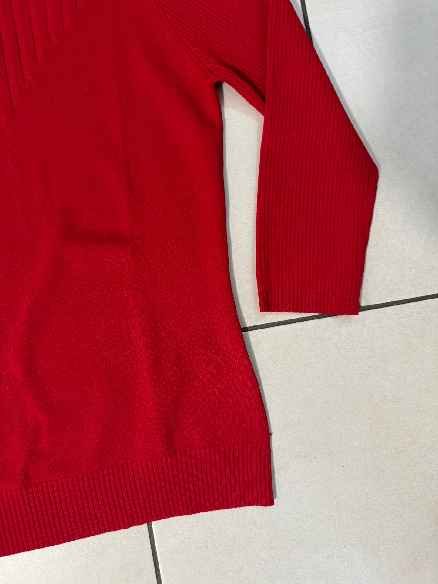 Maglioncino girocollo stretch in viscosa