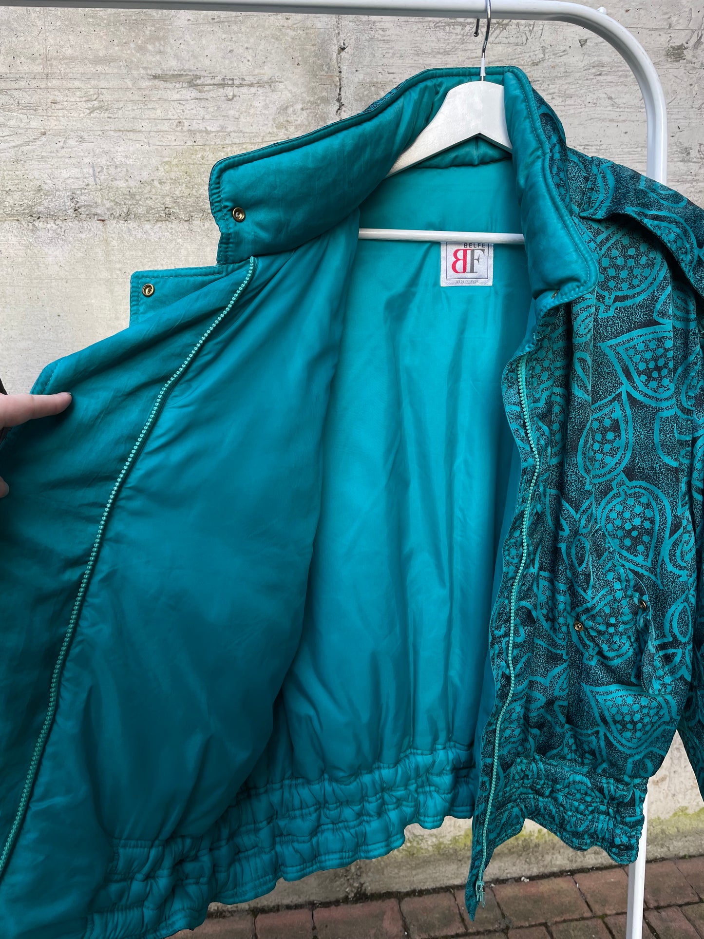 Bomber piumino donna Belfe anni 90