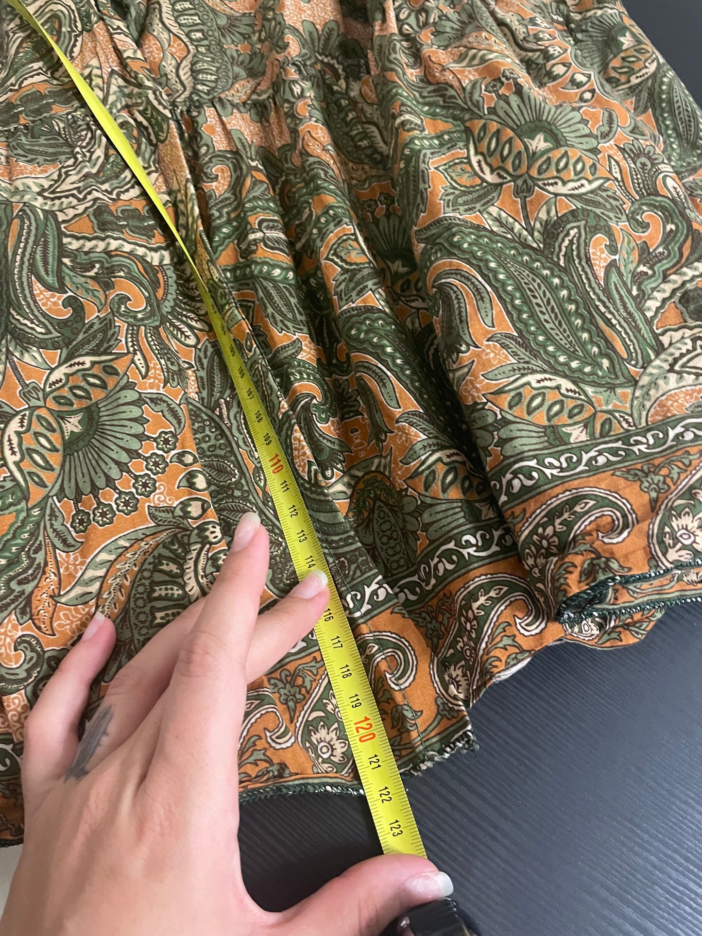 Abito chemisier lungo smanicato 100% cotone - taglia unica