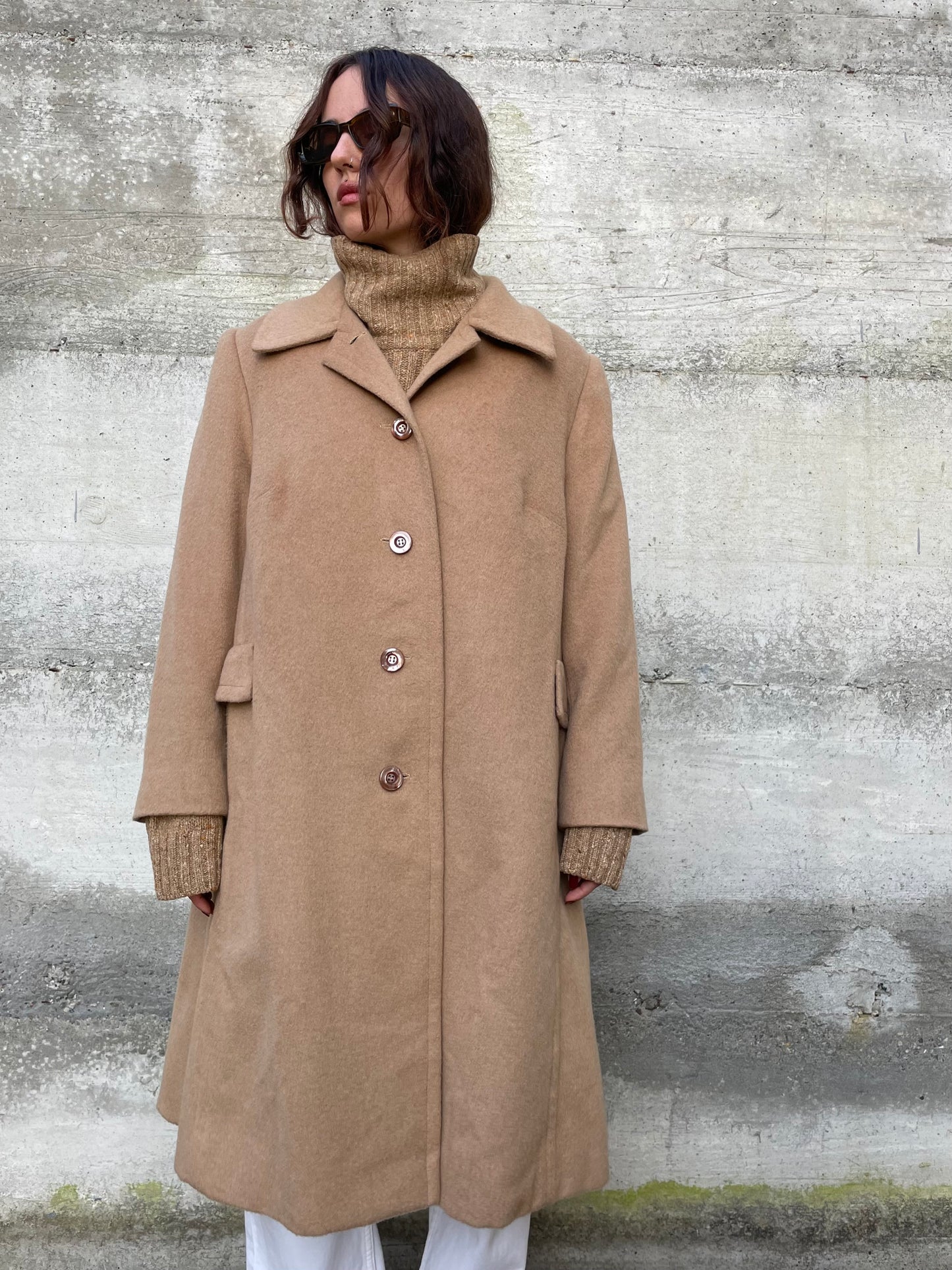 Cappotto Agnona 100% lana di cammello