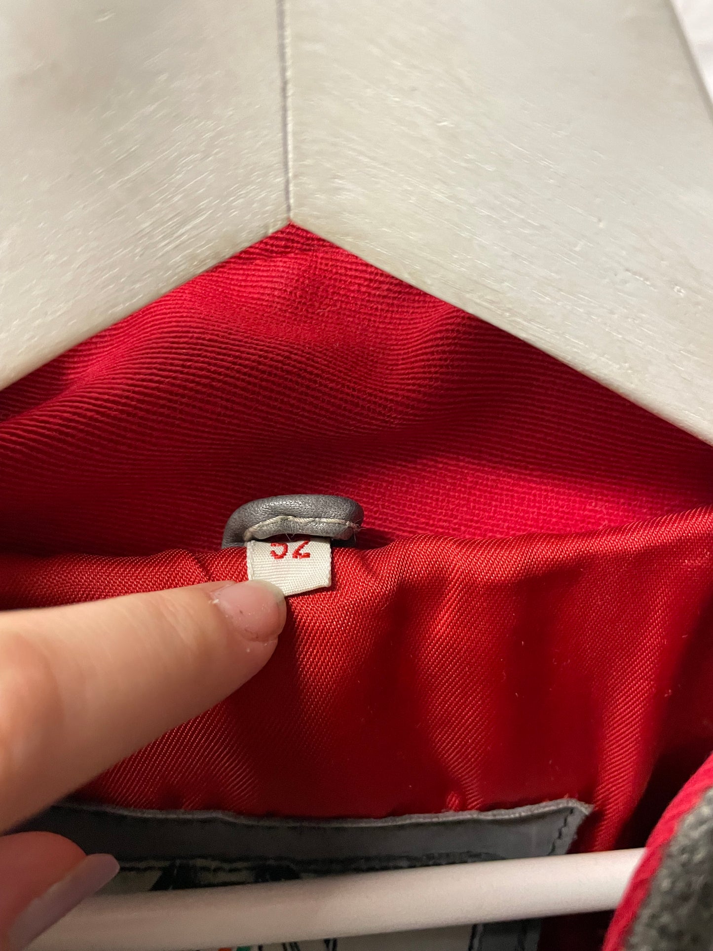 Bomber smanicabile in vera pelle e lana, Primigi 90s