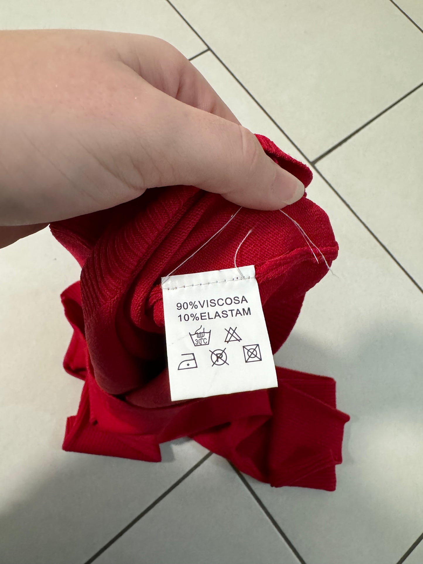 Maglioncino girocollo stretch in viscosa