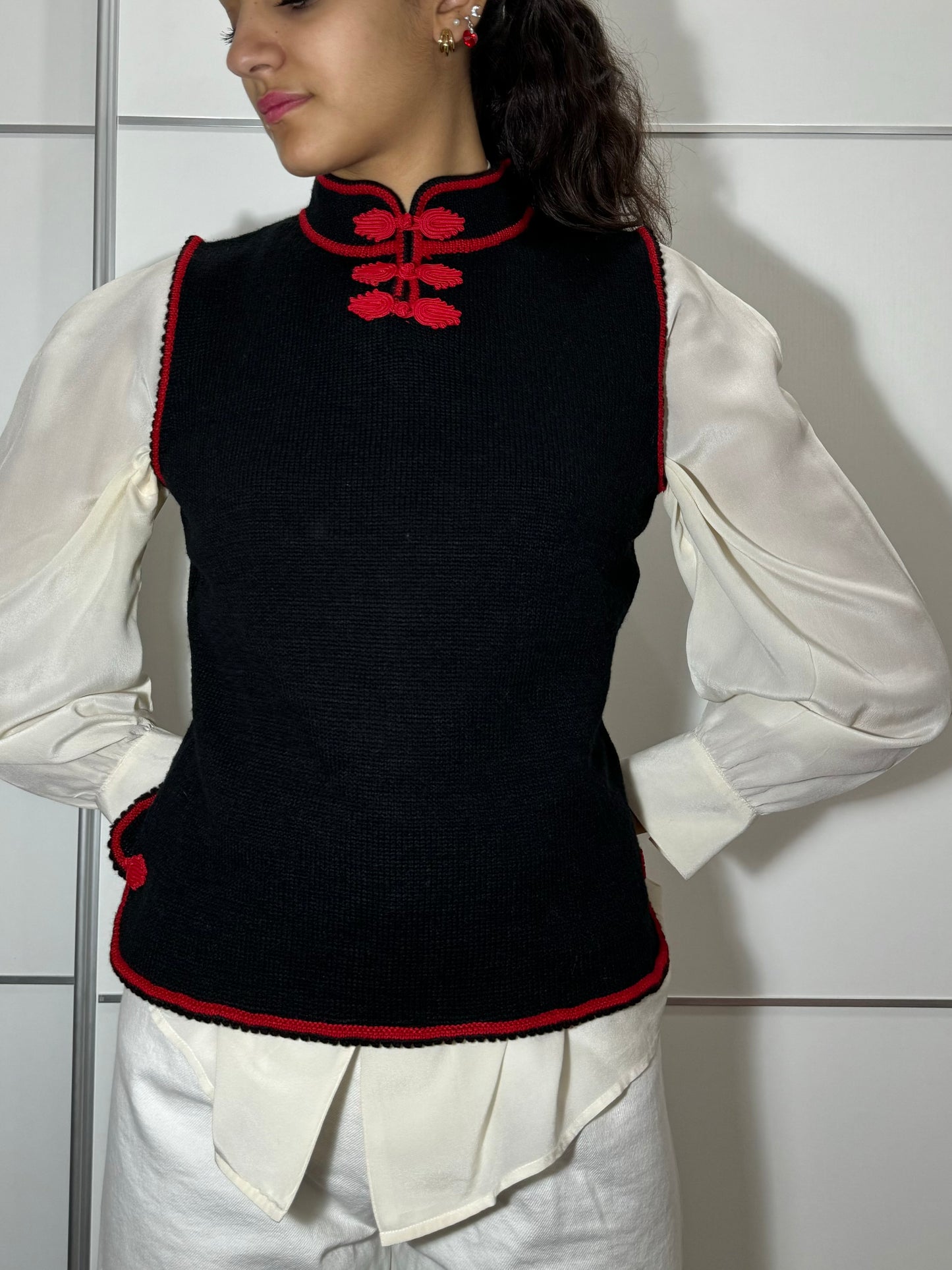 Gilet in maglia originale cinese