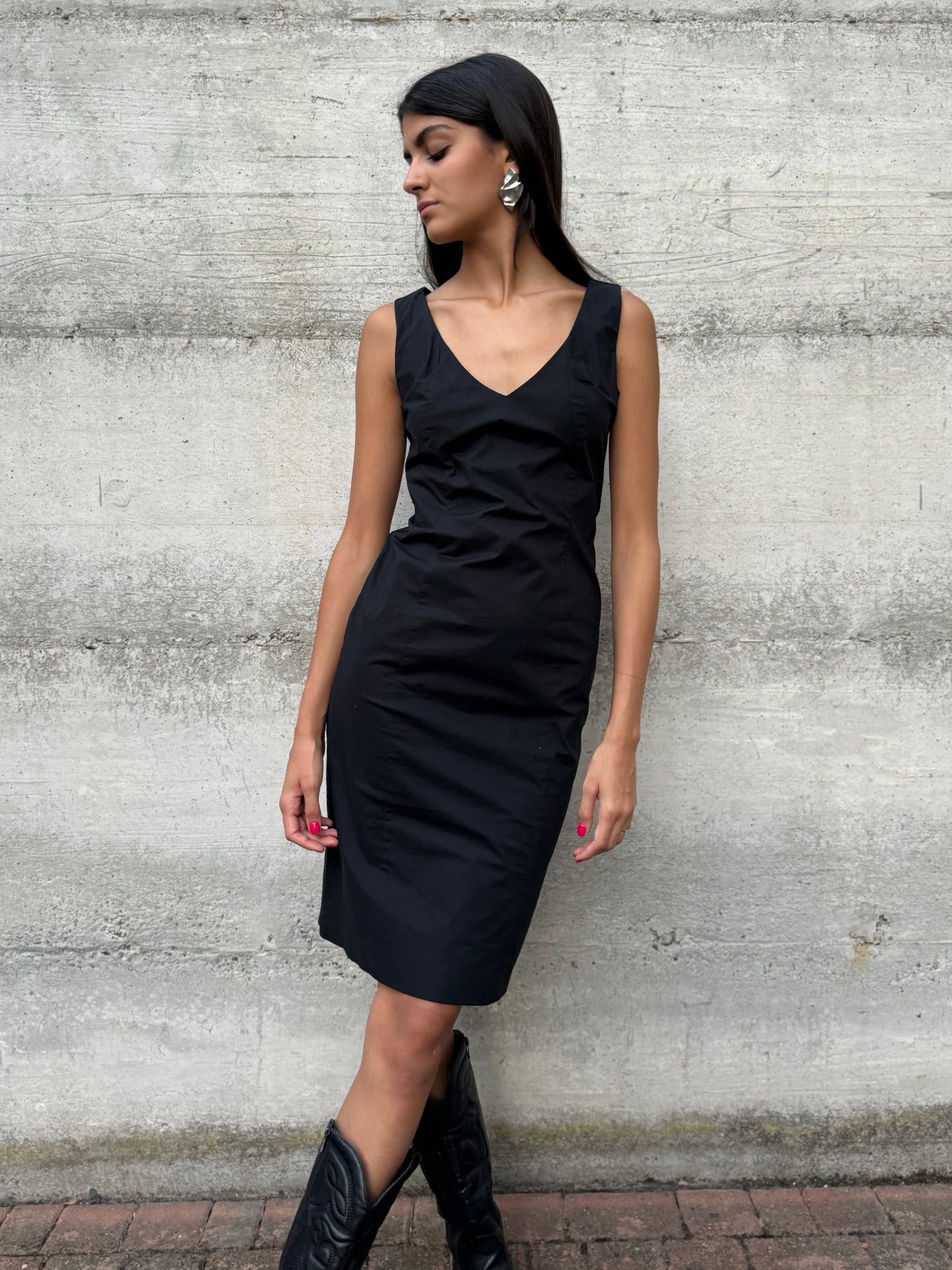 Tubino longuette in cotone, taglia 42it