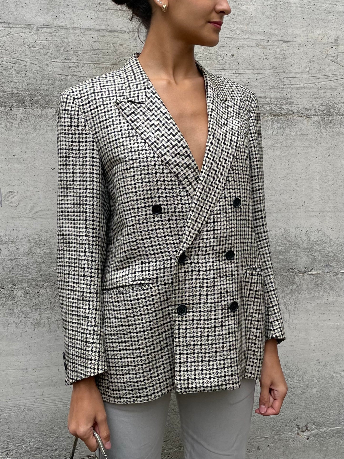 Blazer donna doppiopetto sartoriale - taglia 44/46it