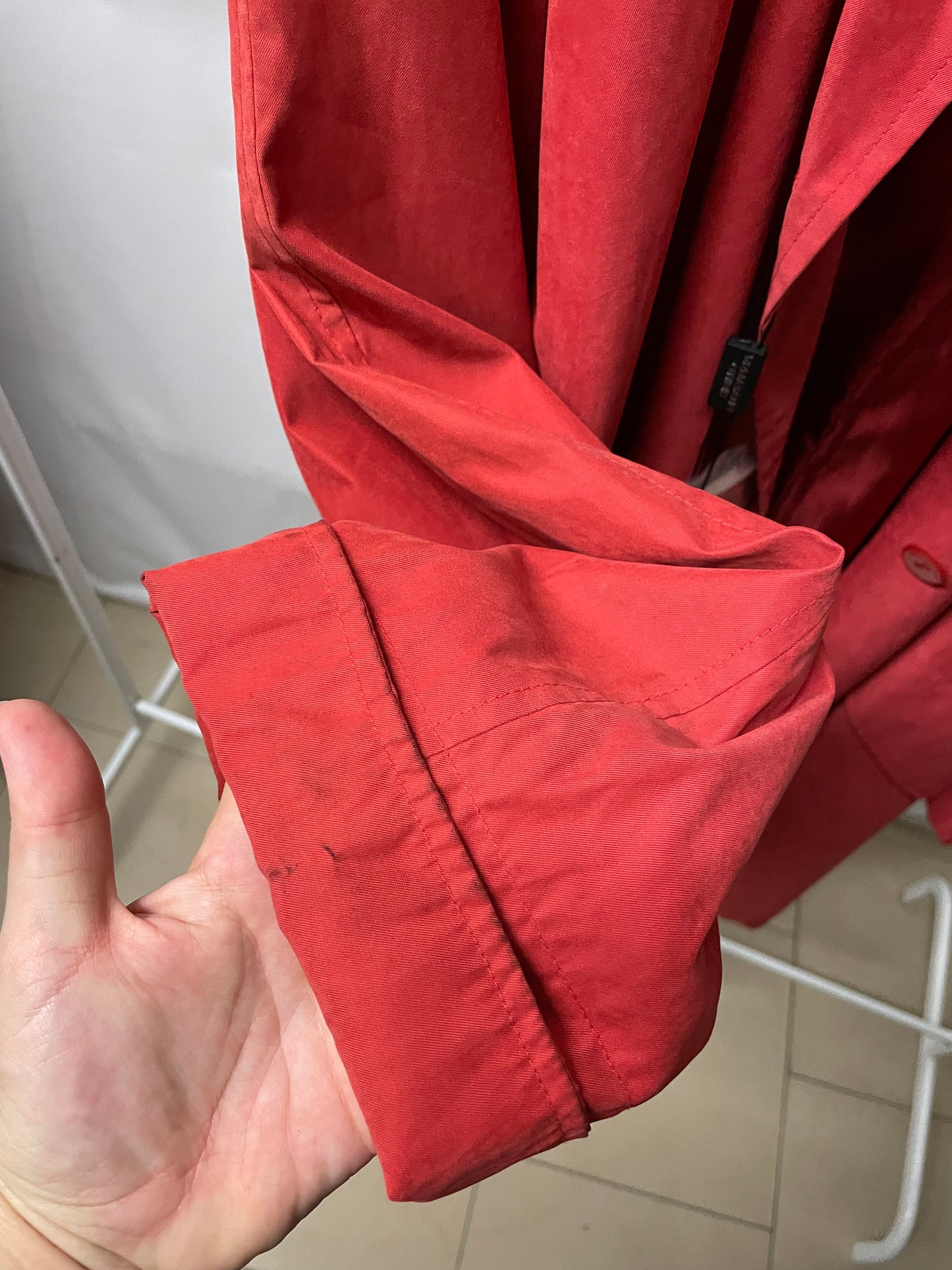 Spolverino corallo deadstock (nuovo con cartellino)