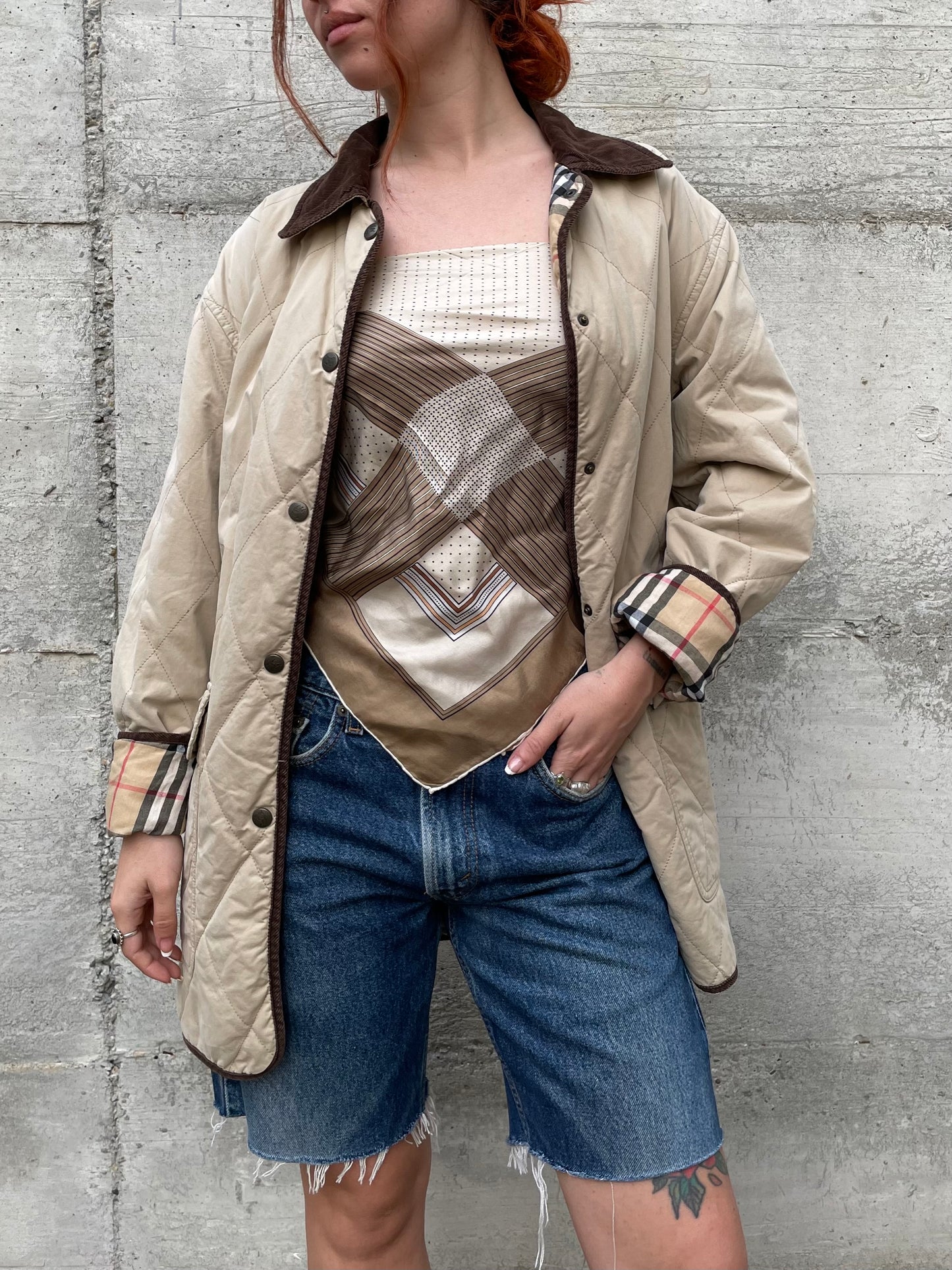 Husky Burberry's 100% cotone - 44it donna