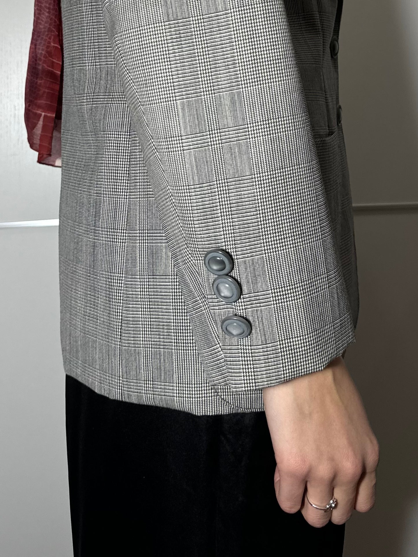 Blazer donna sartoriale in pura lana vergine