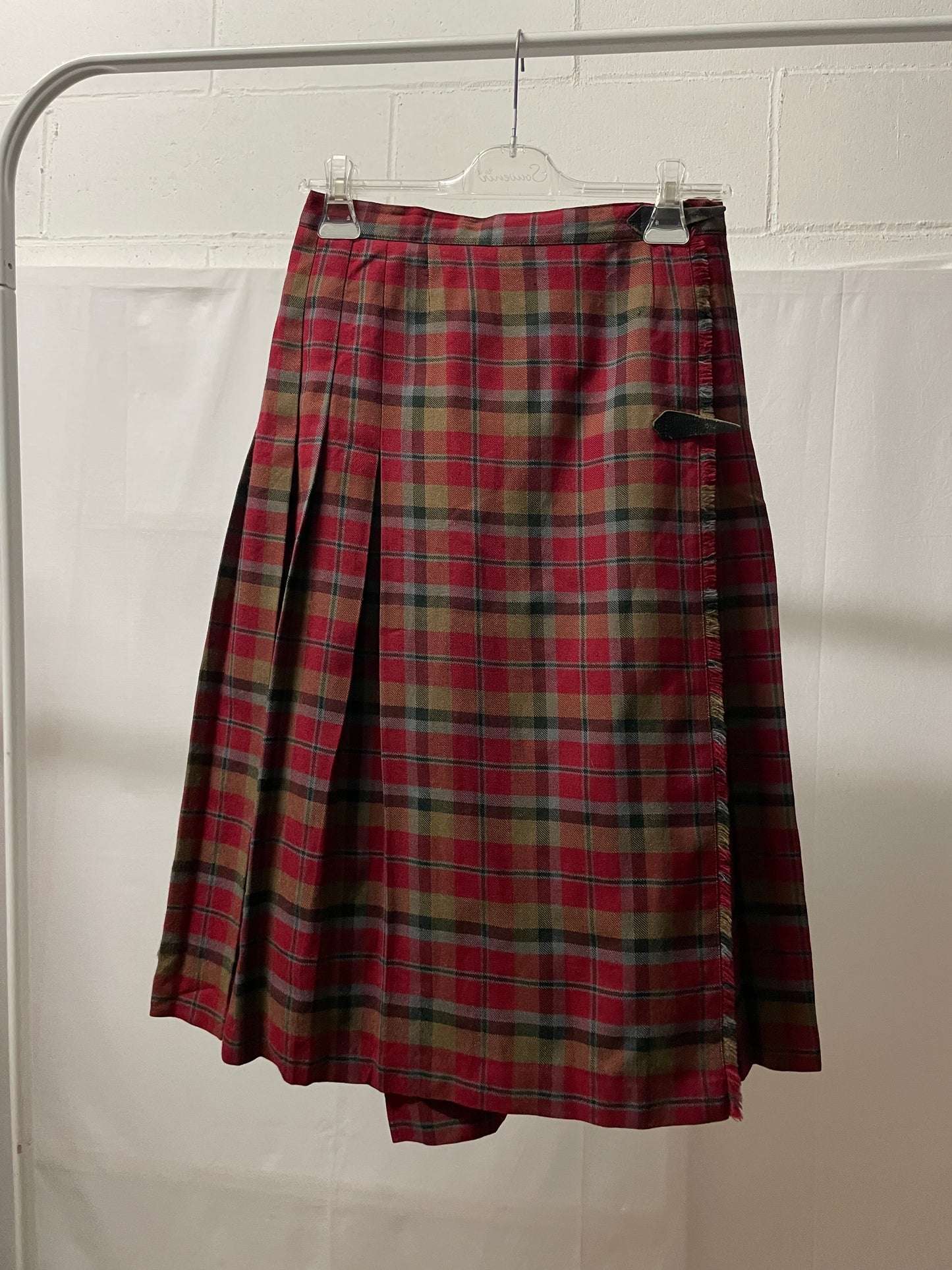 Autentico Kilt anni 80, sartoriale in pura lana