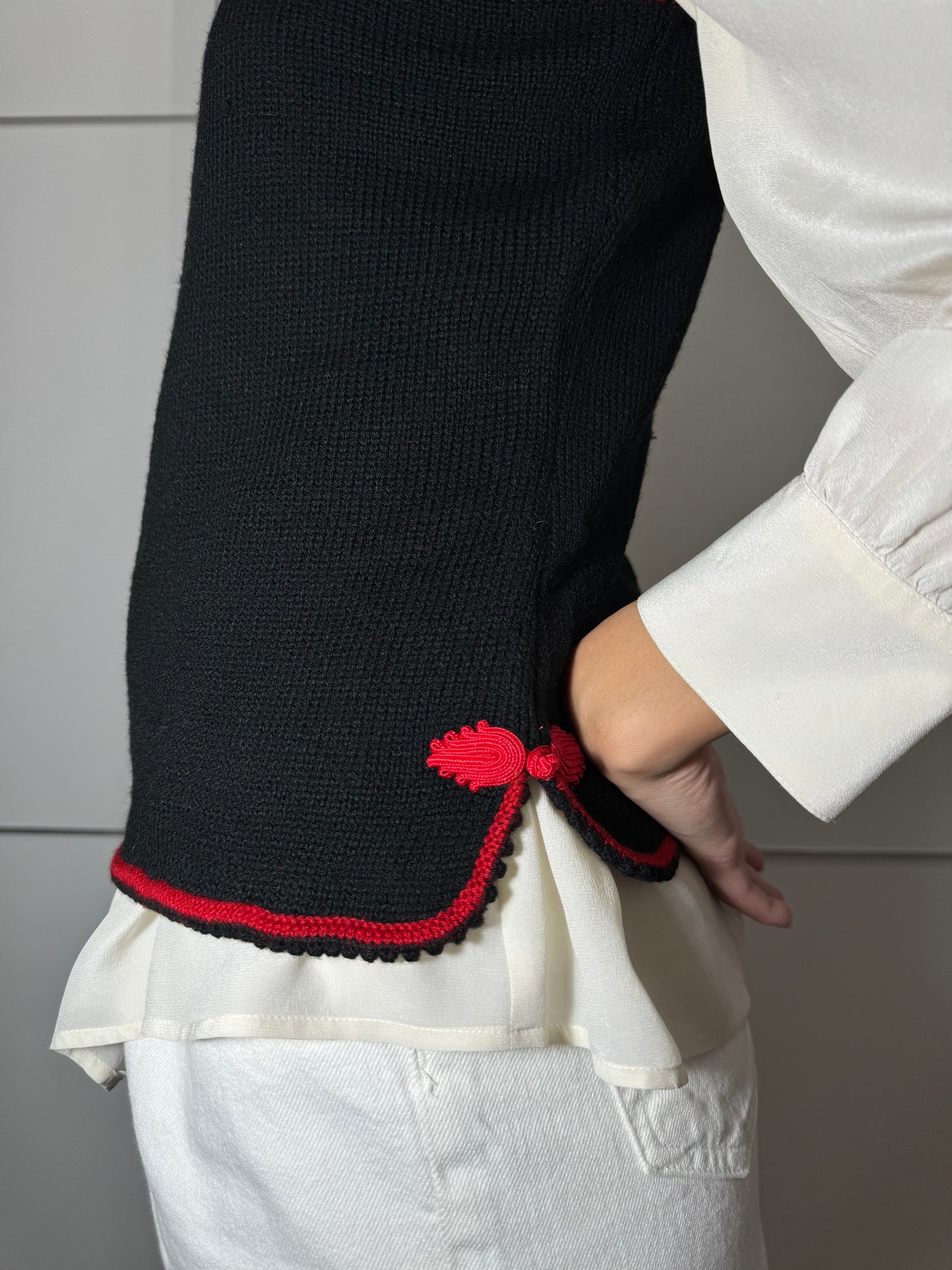 Gilet in maglia originale cinese