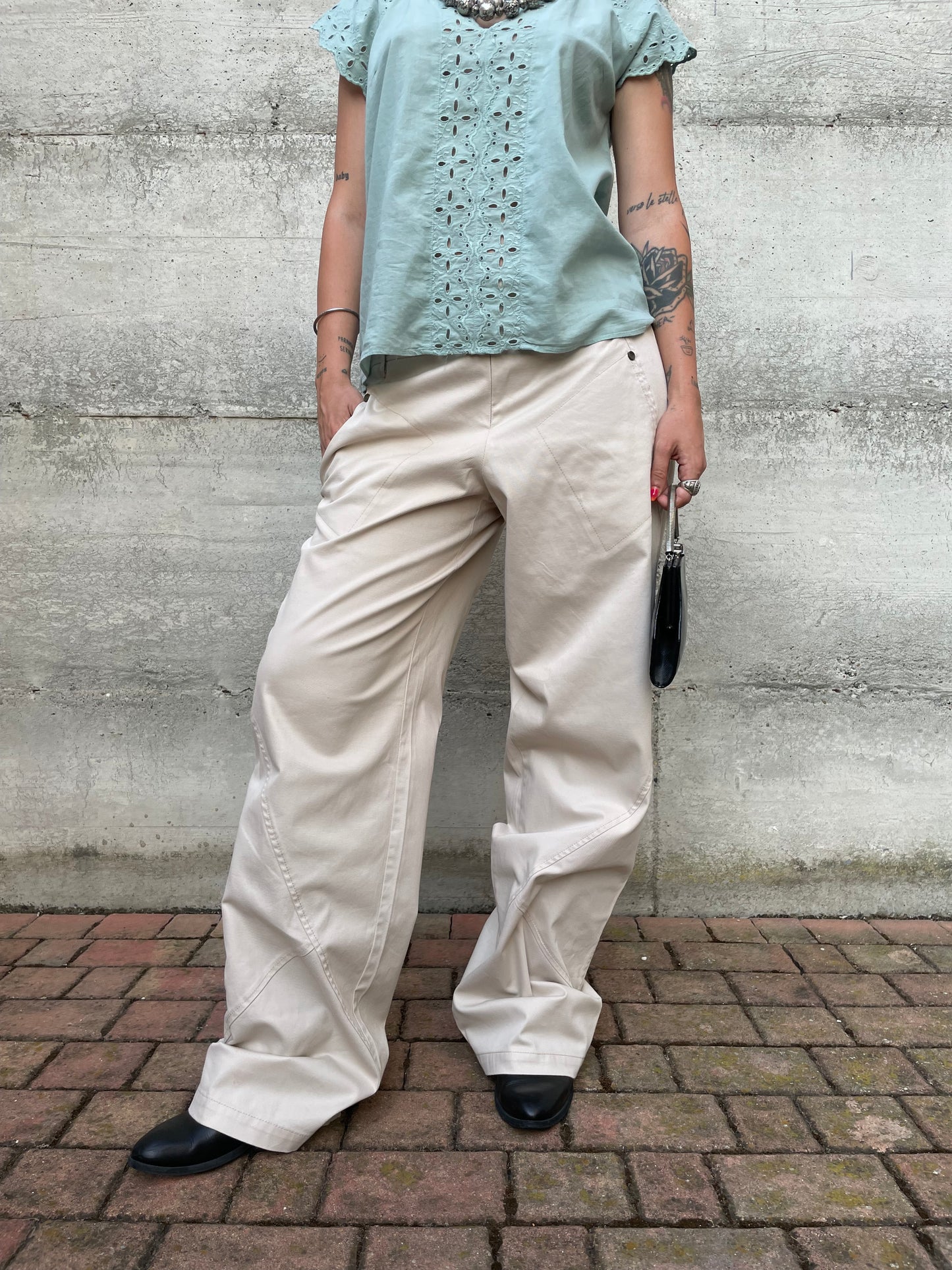 Il pantalone sabbia PERFETTO! 100% cotone, taglia M