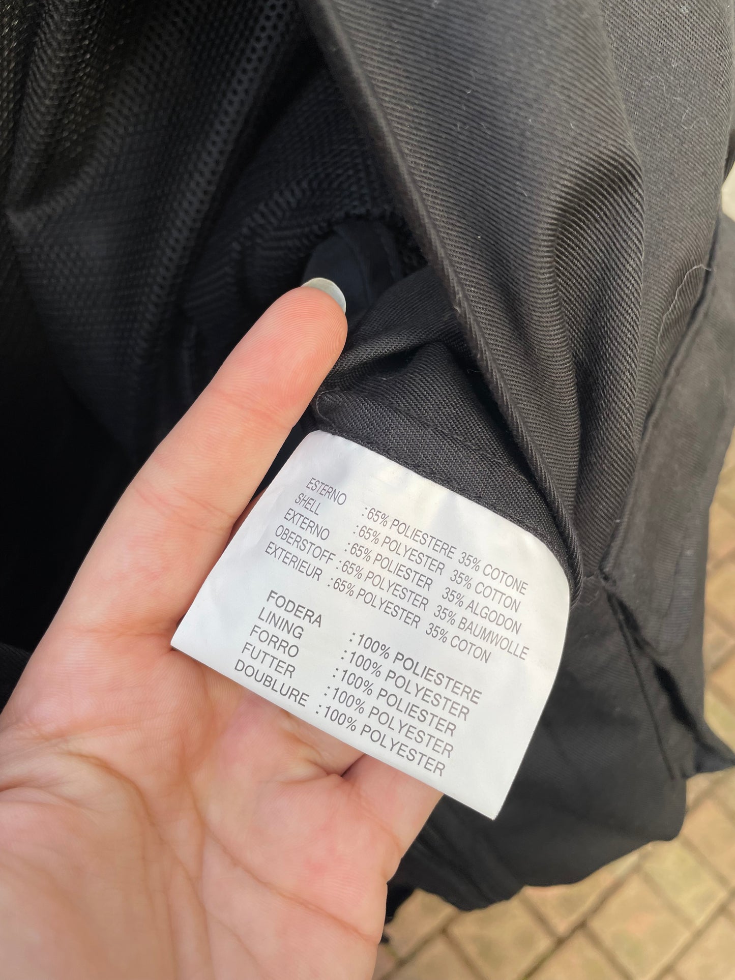 Gilet cargo multipocket nero