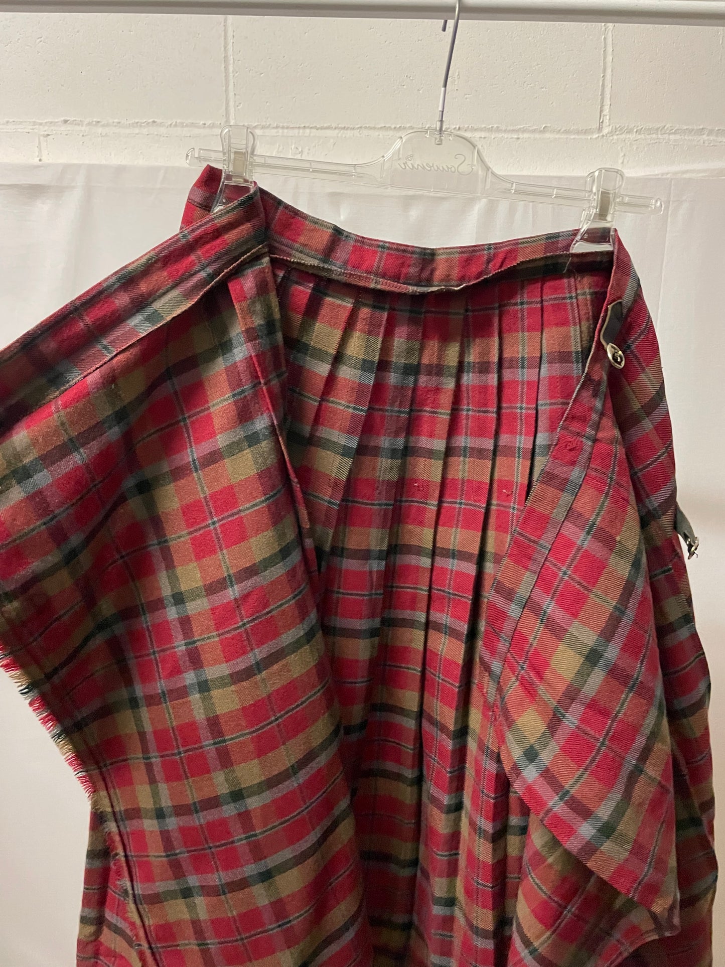 Autentico Kilt anni 80, sartoriale in pura lana