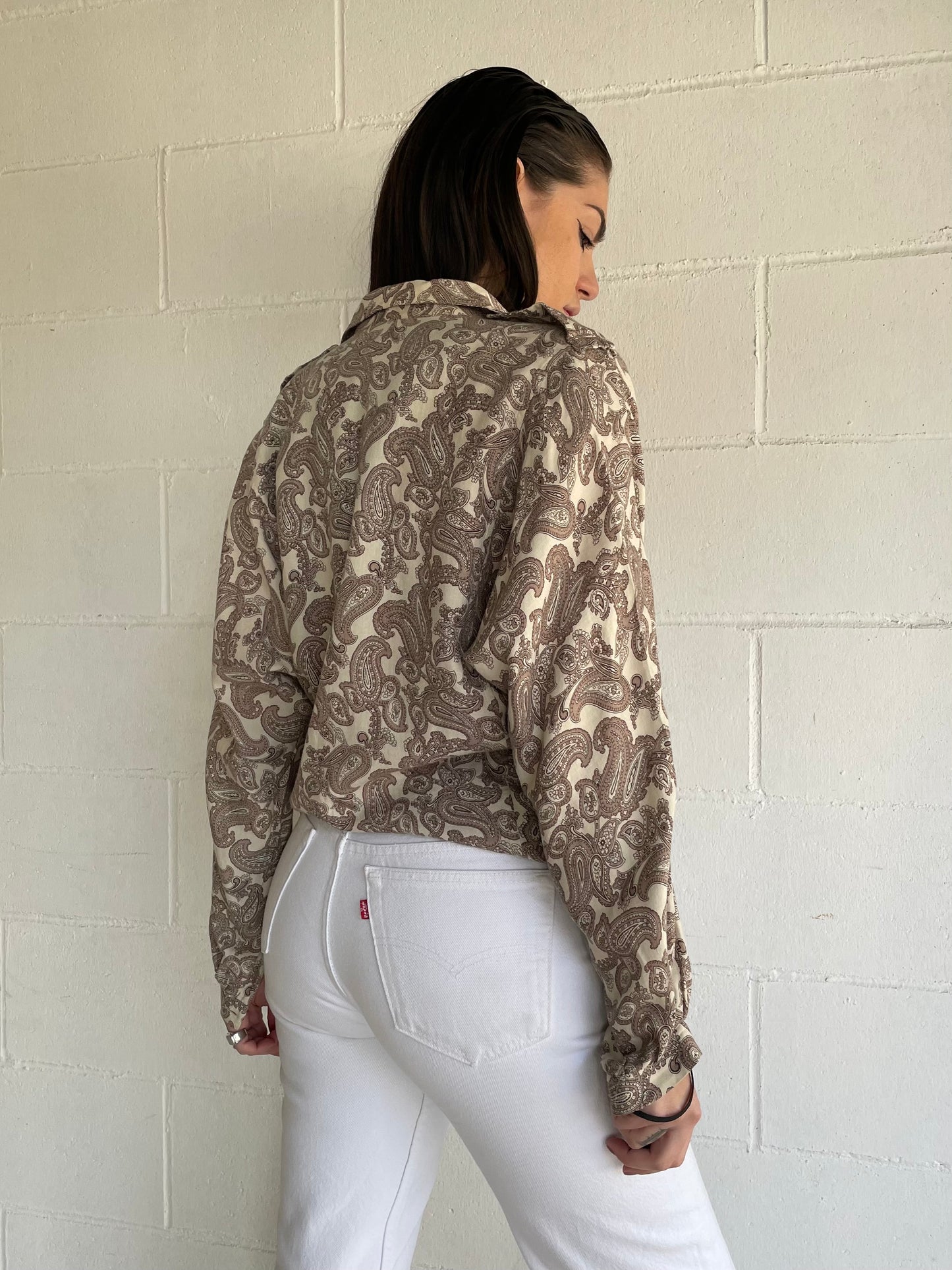 Camicia Paisley 100% cotone