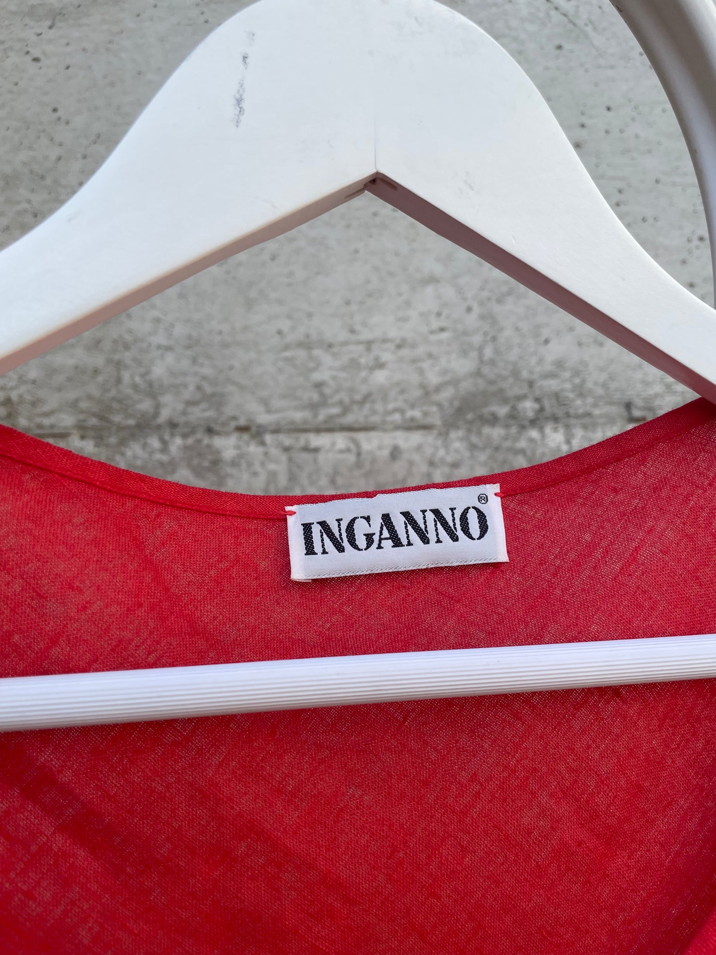 Abitino vintage svasato 100% lino - taglia S/M