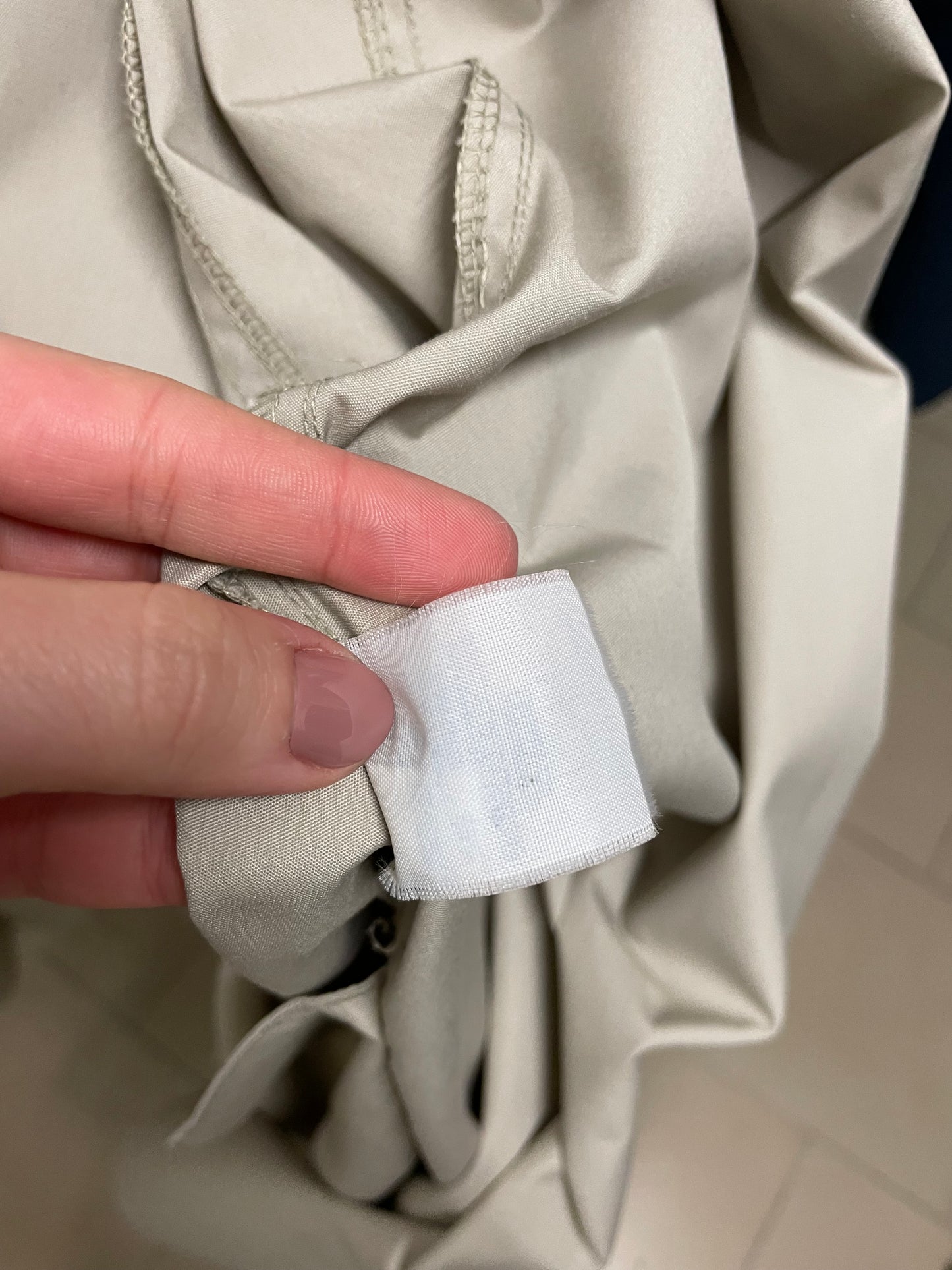 Trenchcoat cotone sabbia Preca - L