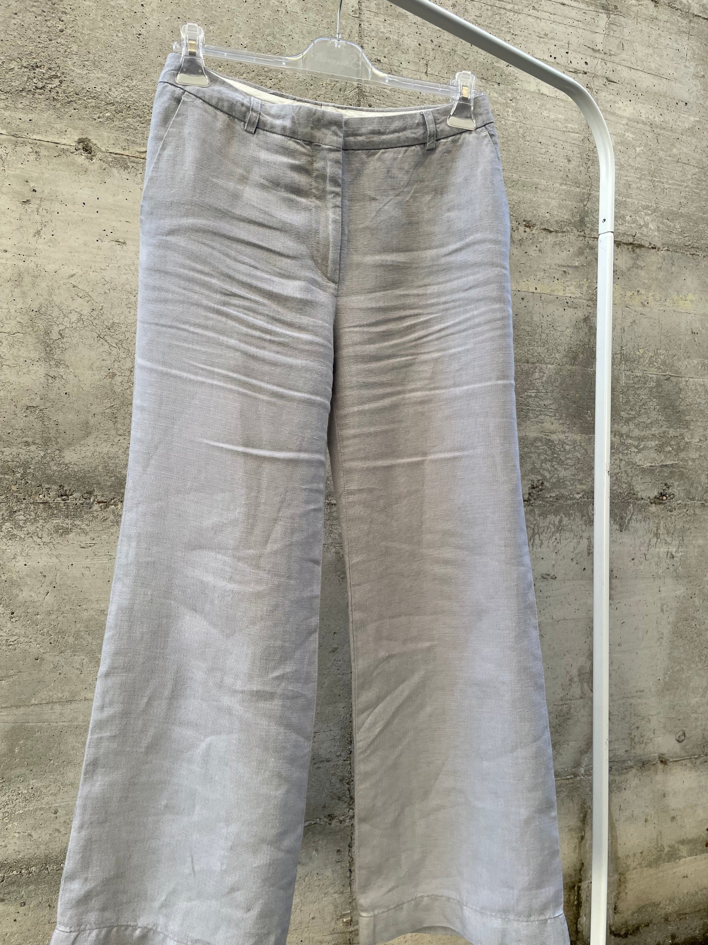 Pantalone Aspesi ghiaccio 100% lino - tg. 42