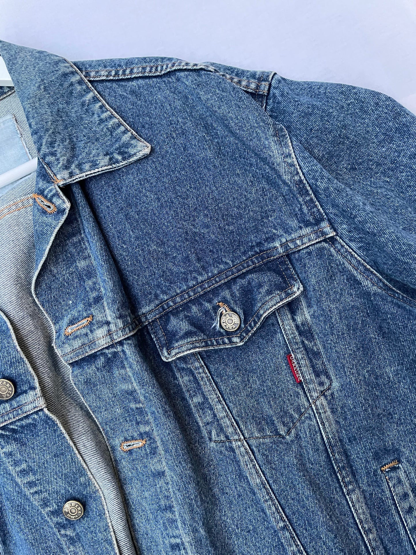 Giacca denim Carrera lavaggio medio - taglia XL