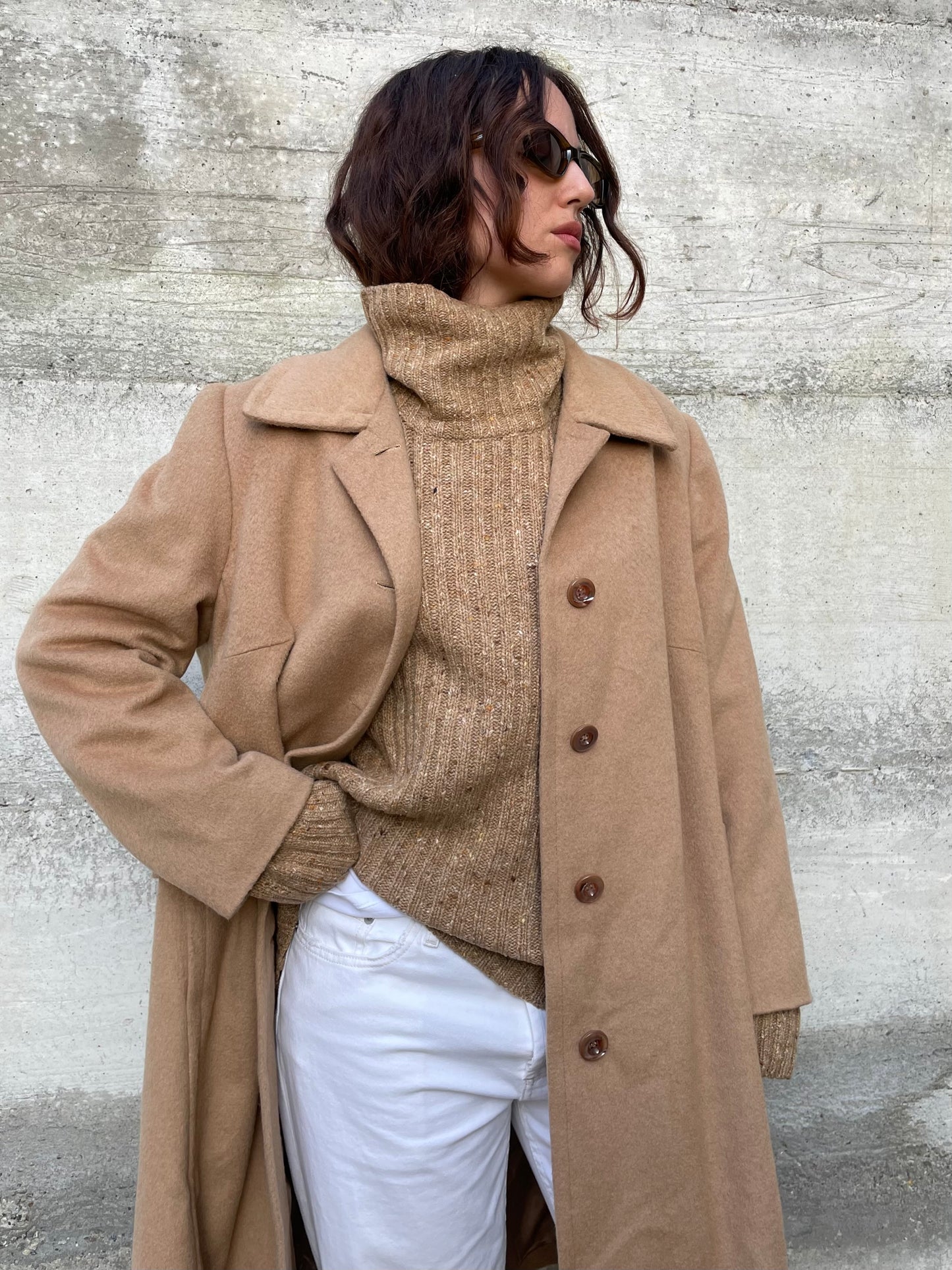 Cappotto Agnona 100% lana di cammello