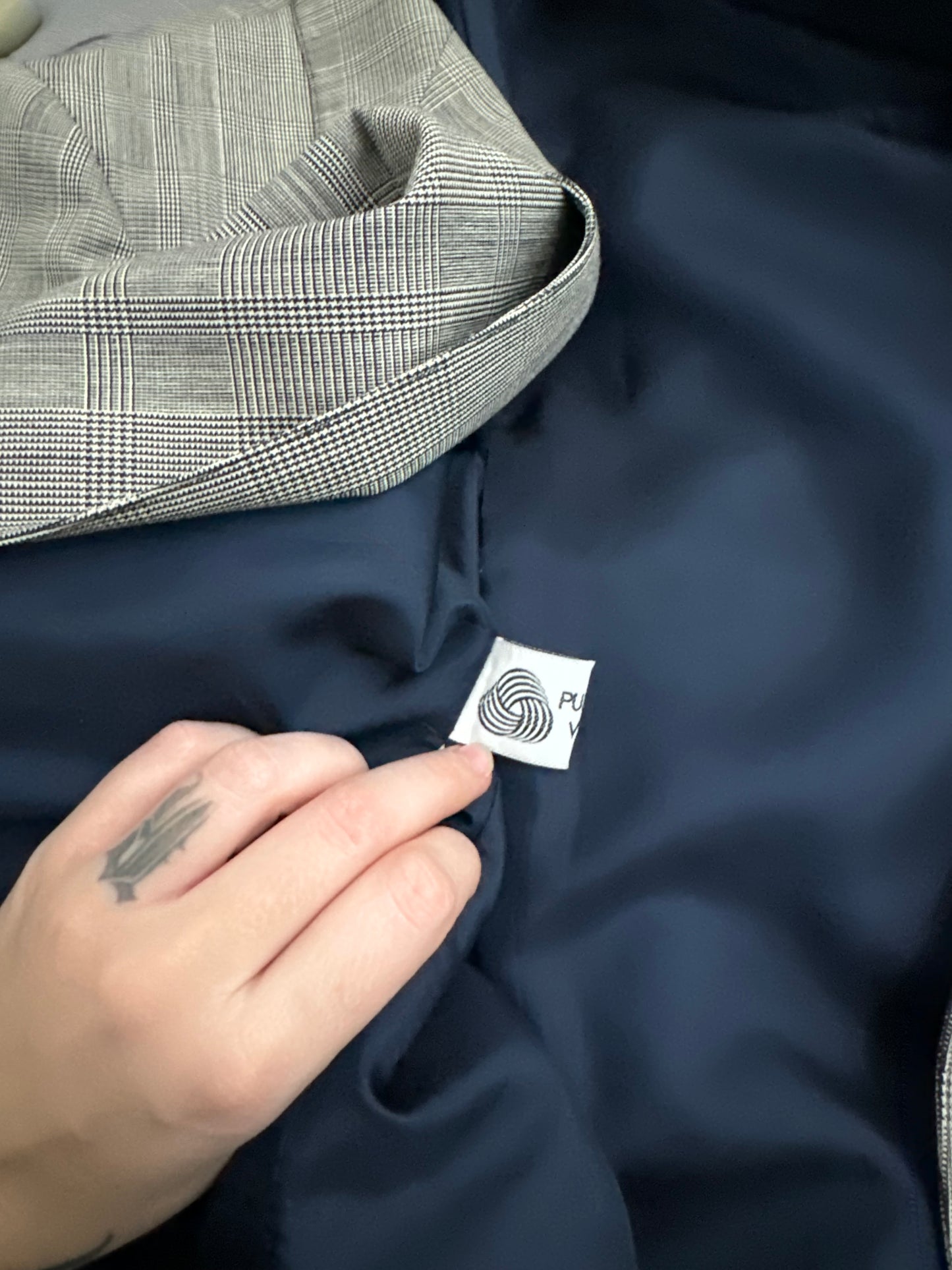 Blazer donna sartoriale in pura lana vergine