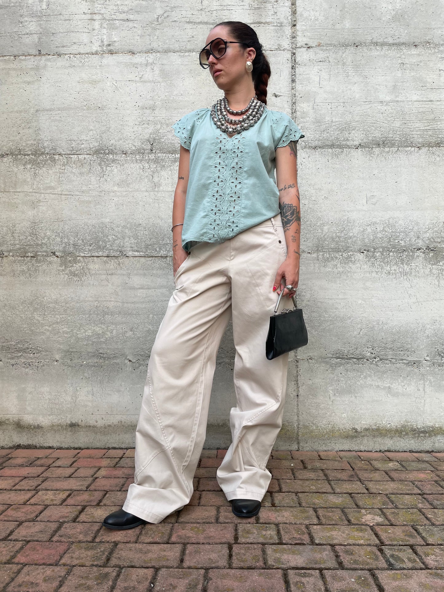 Il pantalone sabbia PERFETTO! 100% cotone, taglia M