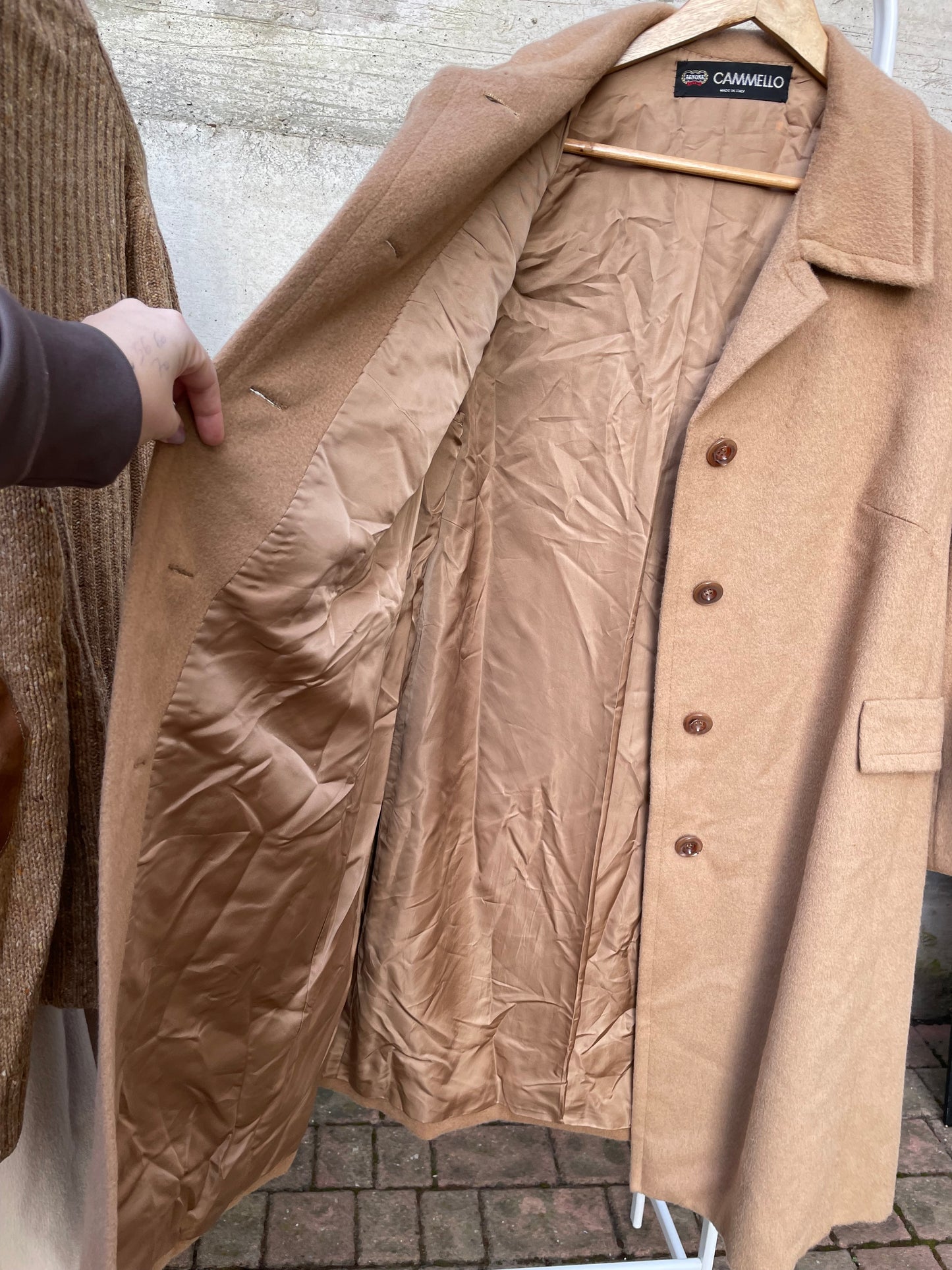 Cappotto Agnona 100% lana di cammello