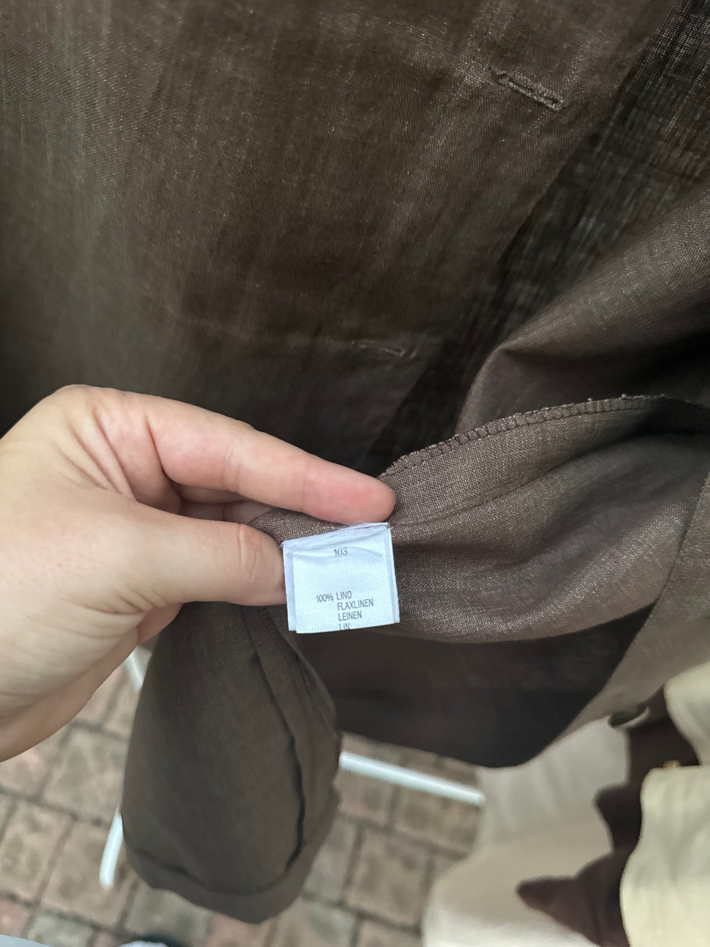 Gonna midi 100% lino Persona by Marina Rinaldi