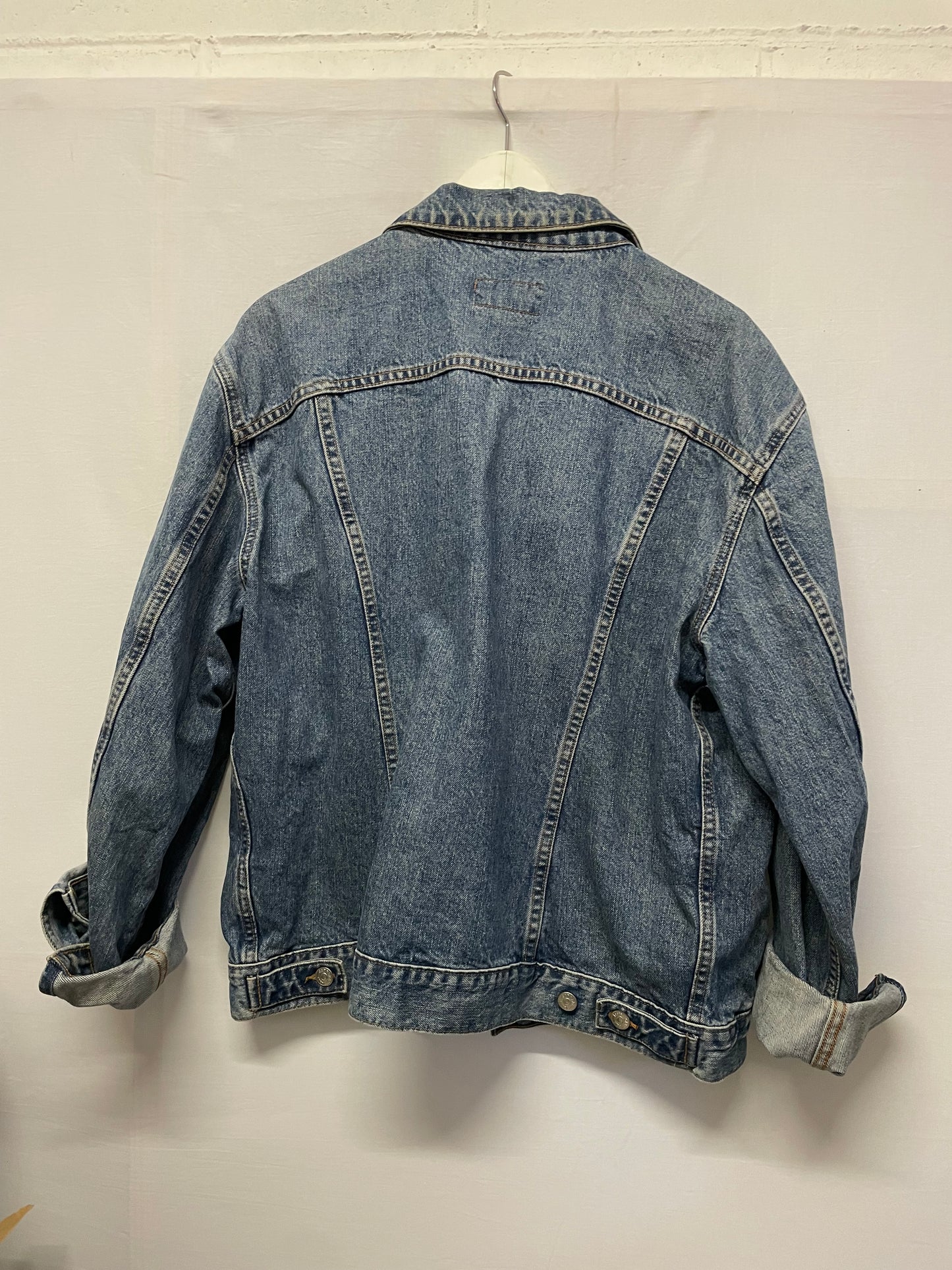 Giacca vintage denim Carrera, lavaggio medio, taglia XL