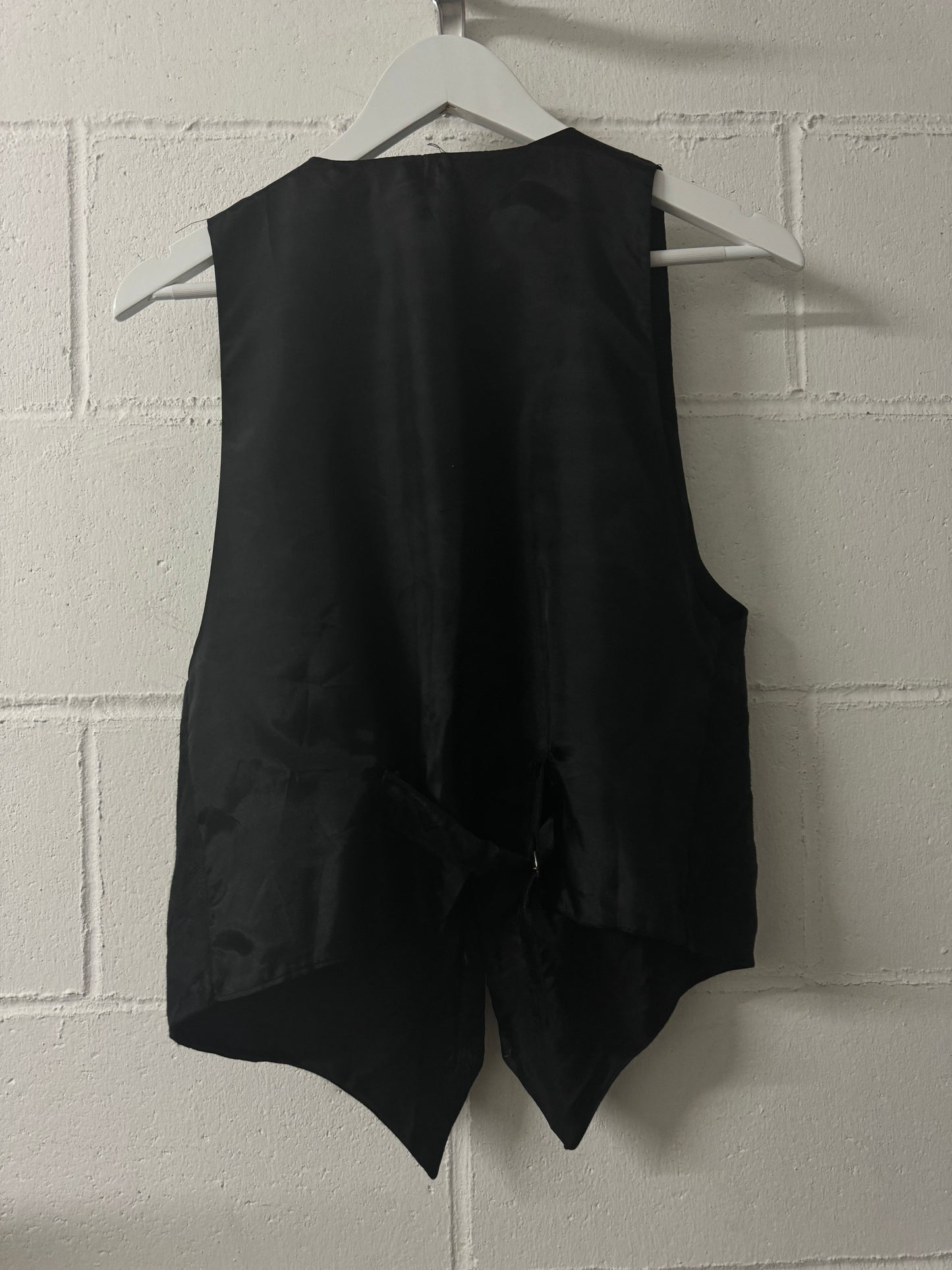 Gilet in raso di seta