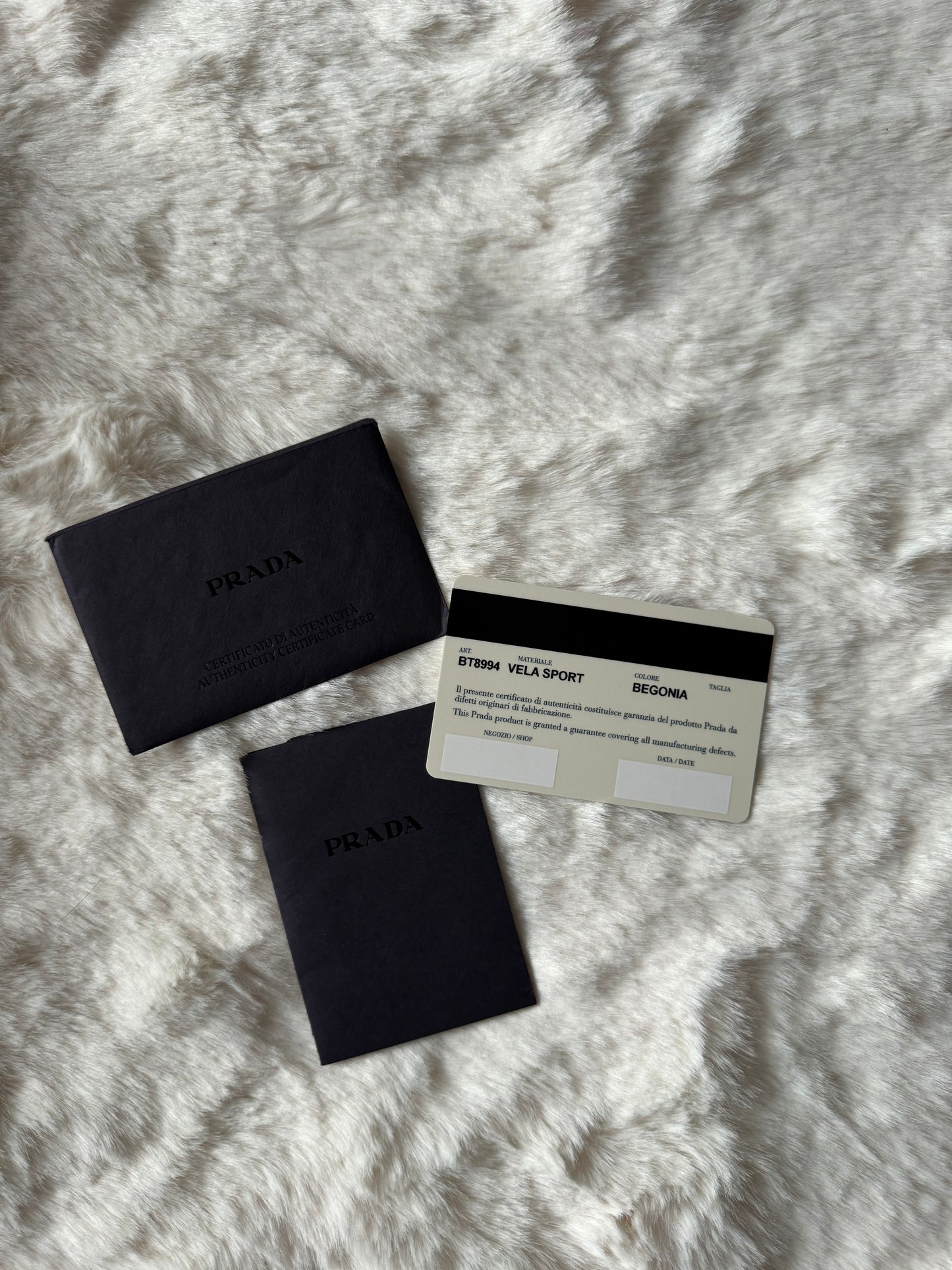 Borsa Prada Plain In Nylon - Color Begonia