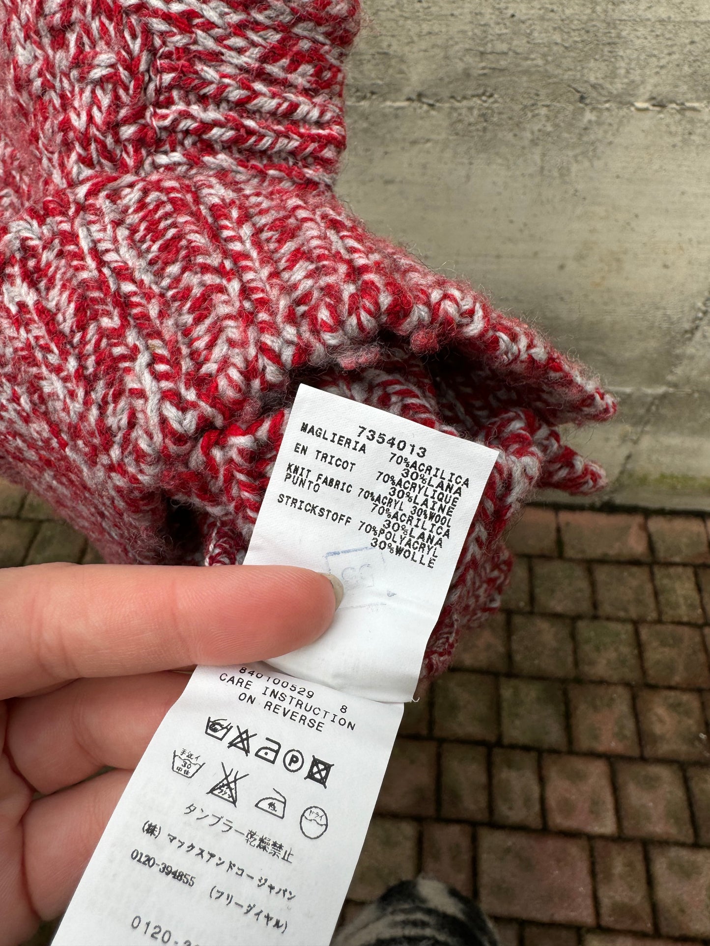 Gilet Max&Co a collo alto con bottoni laterali, in misto lana