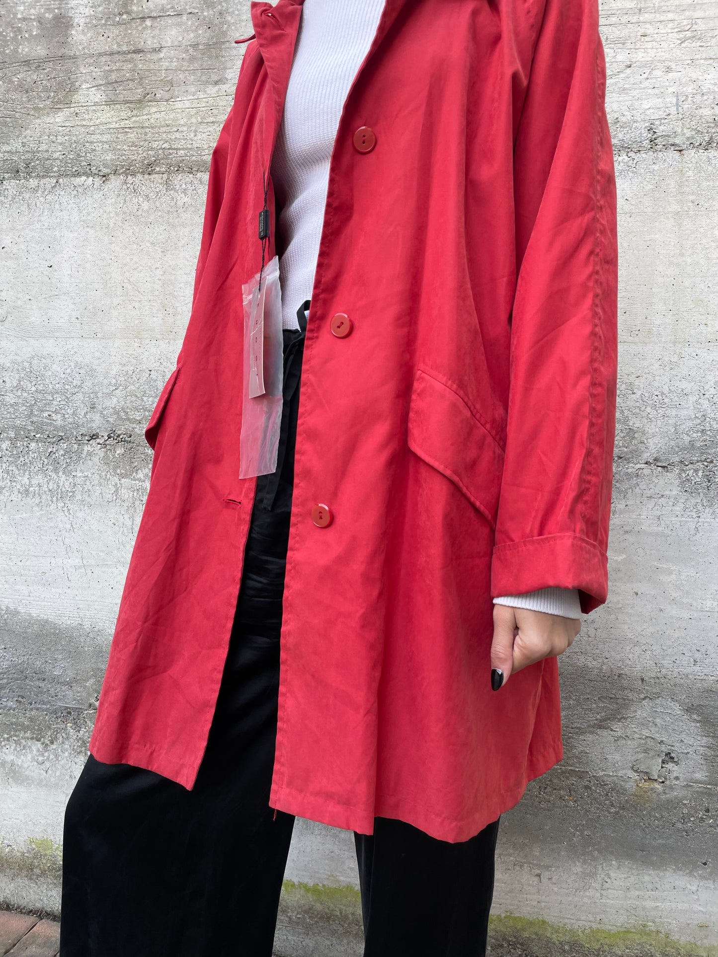 Spolverino corallo deadstock (nuovo con cartellino)