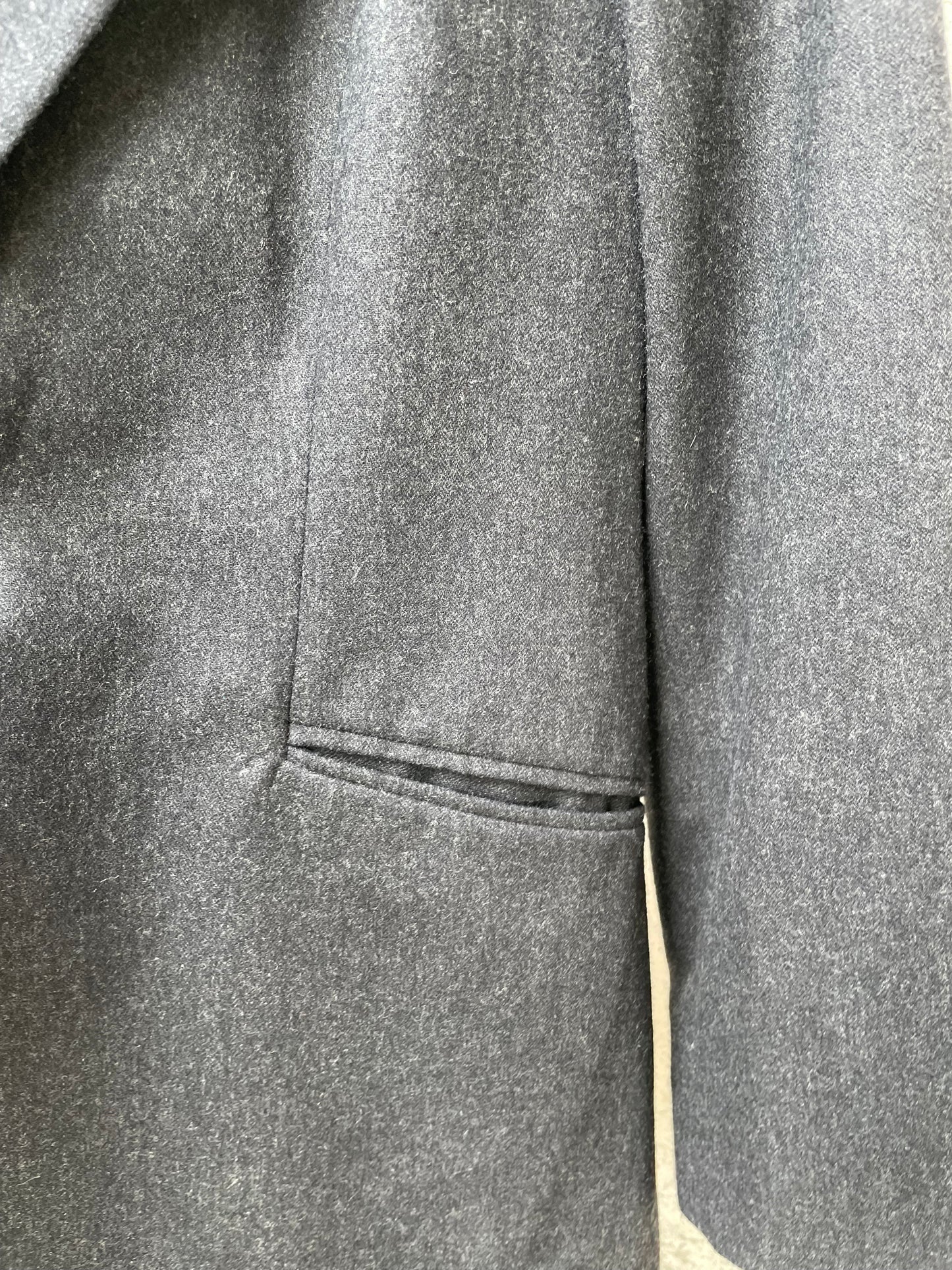 Blazer monopetto lana grigio scuro - 44it donna