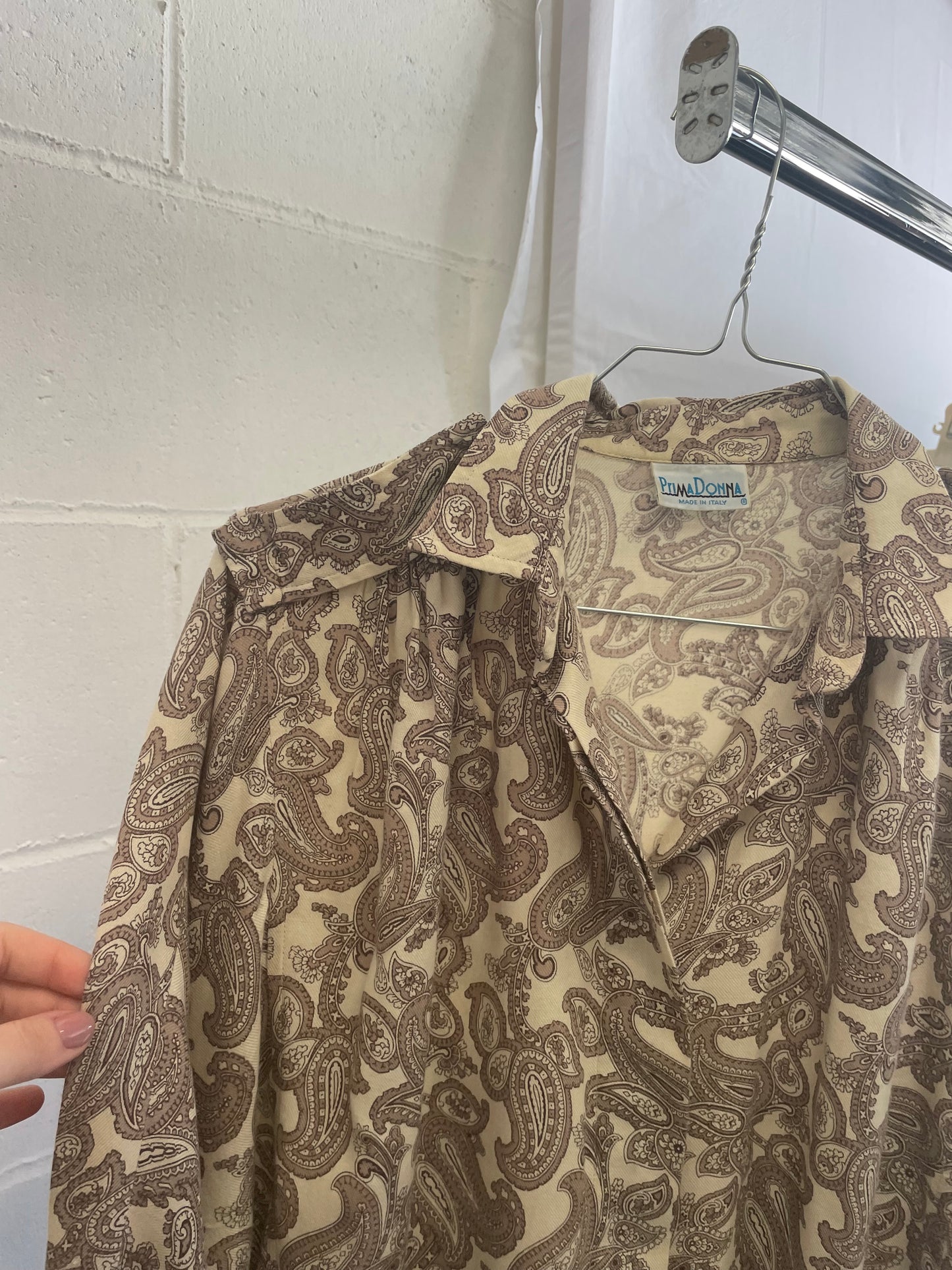 Camicia Paisley 100% cotone