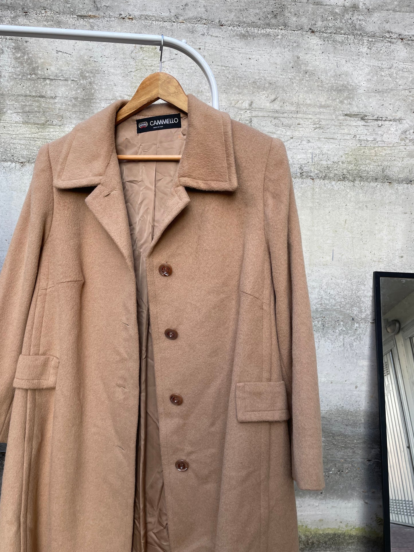 Cappotto Agnona 100% lana di cammello