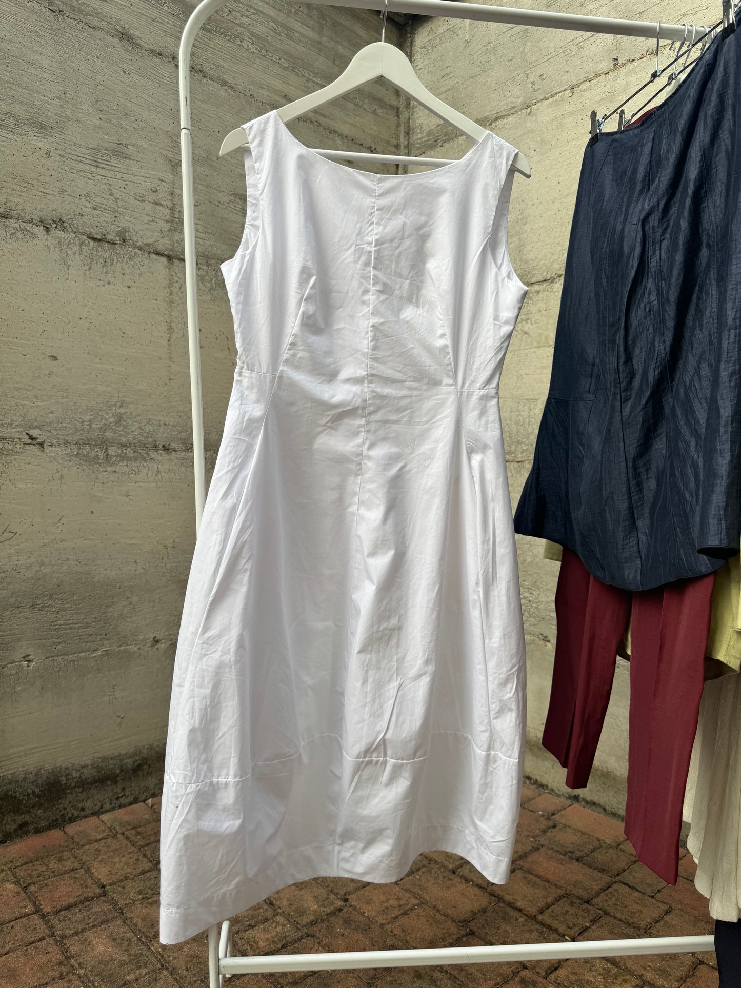 Abito midi 100% cotone, taglia S