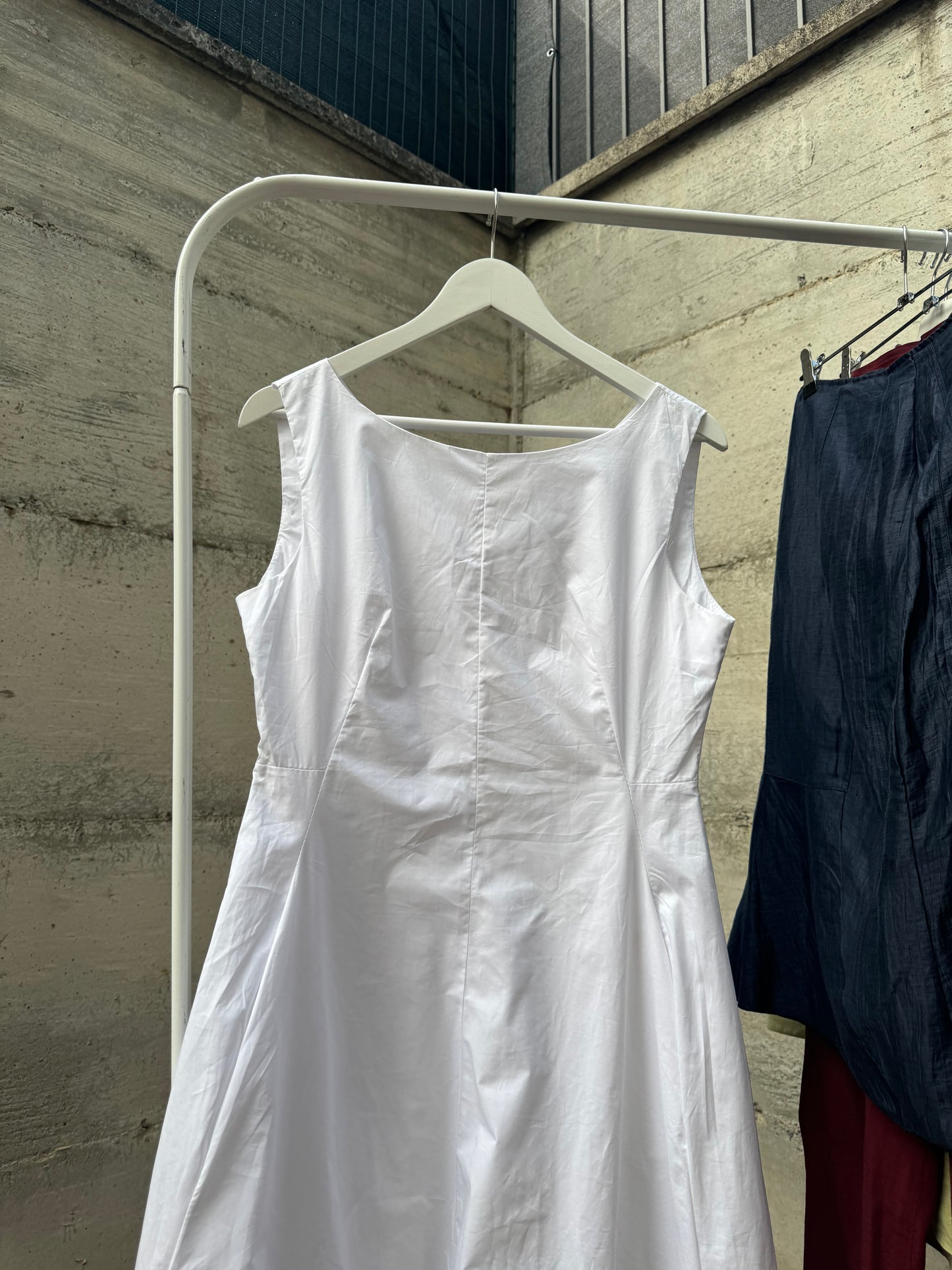 Abito midi 100% cotone, taglia S