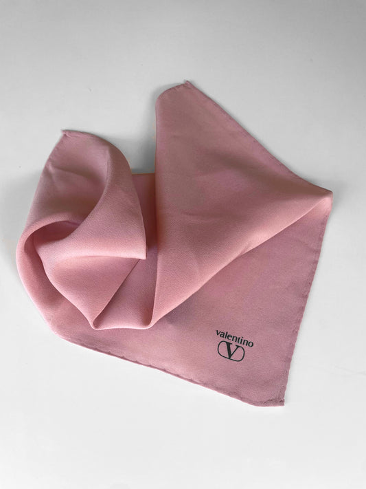 Foulard Valentino 100% seta 30x30