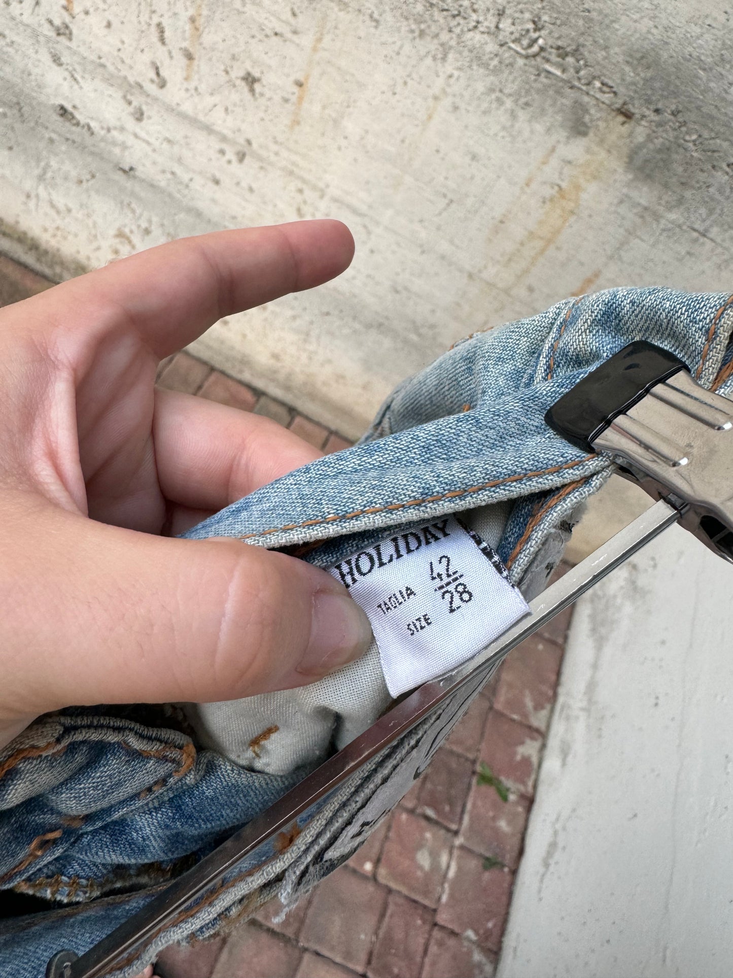 Mini Y2K in denim, taglia 38it