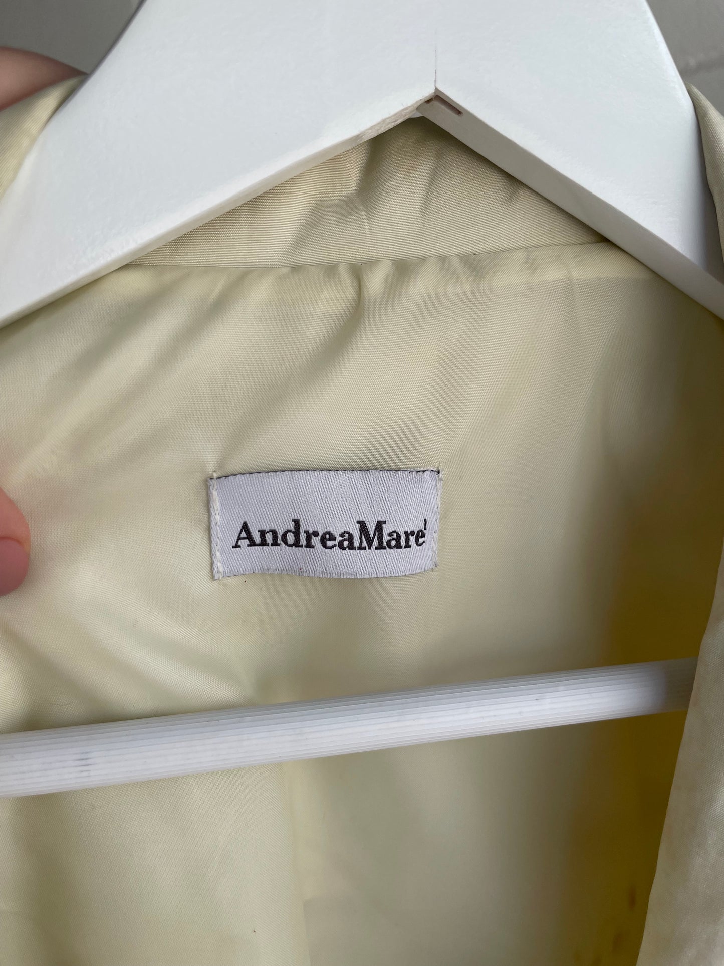 Giacca leggera trapuntata misto cotone avorio - Andrea Marè