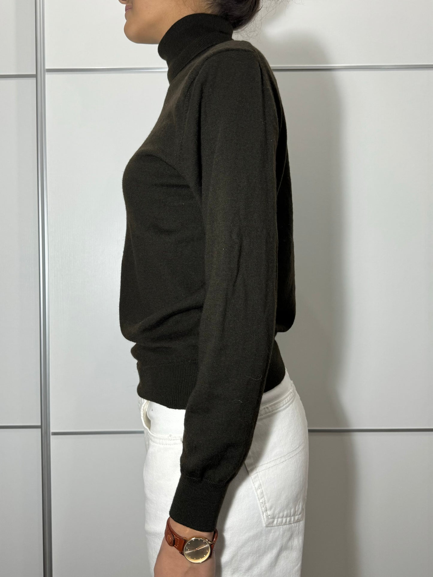 Dolcevita testa di moro Benetton in misto lana