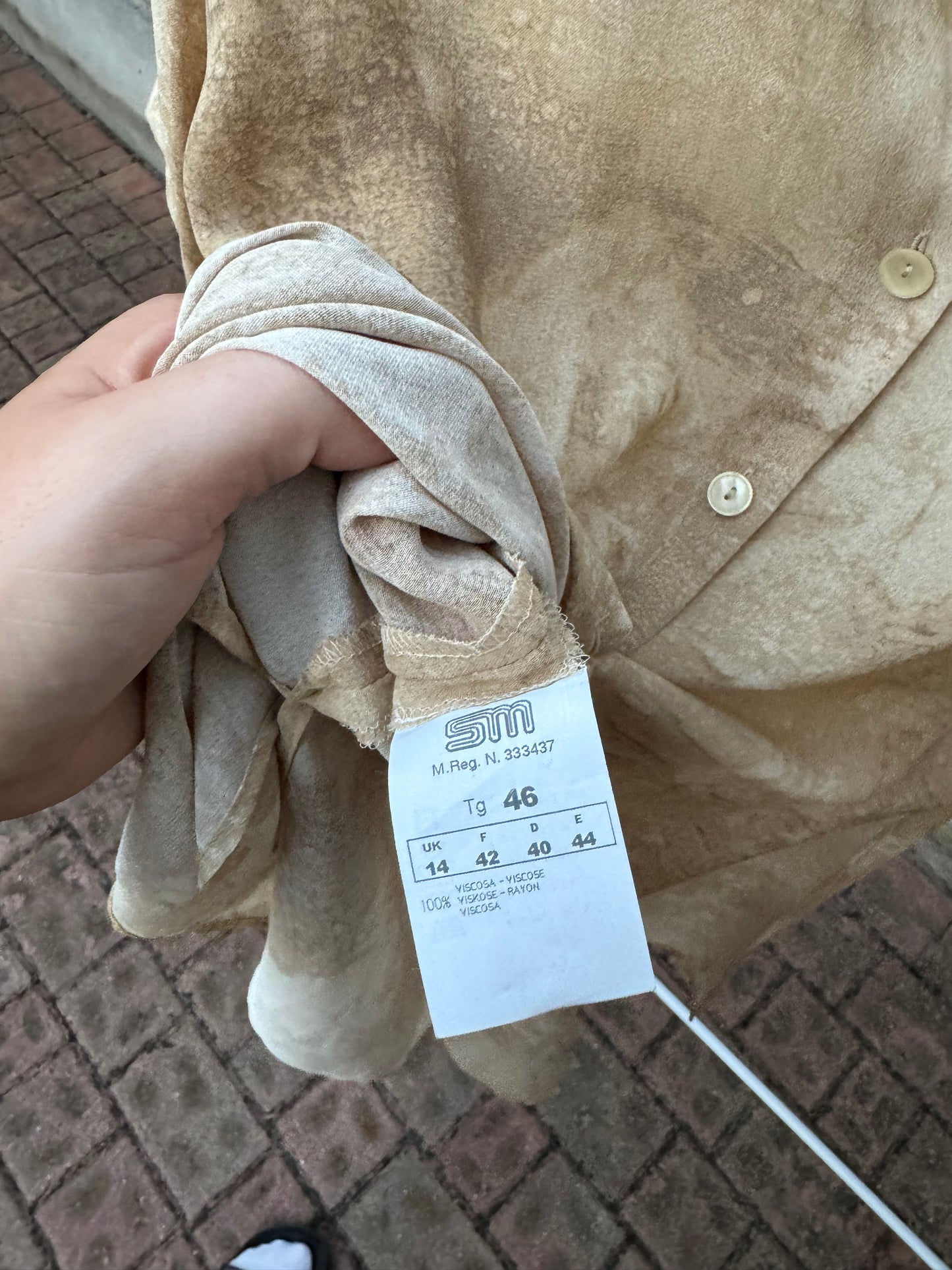 Camicia sartoriale in crepe di viscosa - completo*