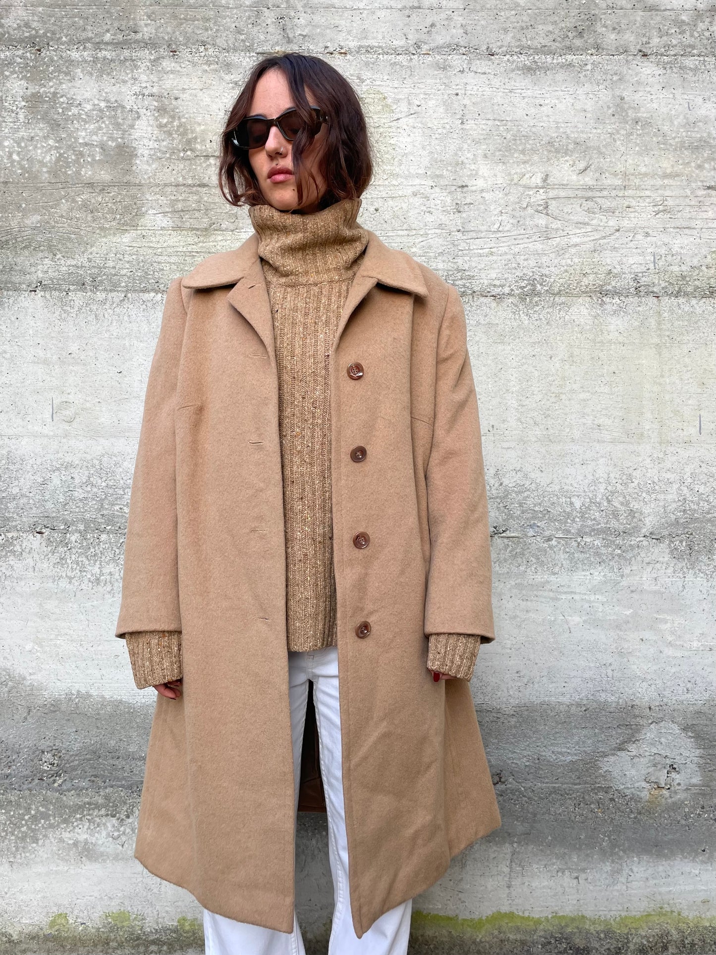 Cappotto Agnona 100% lana di cammello