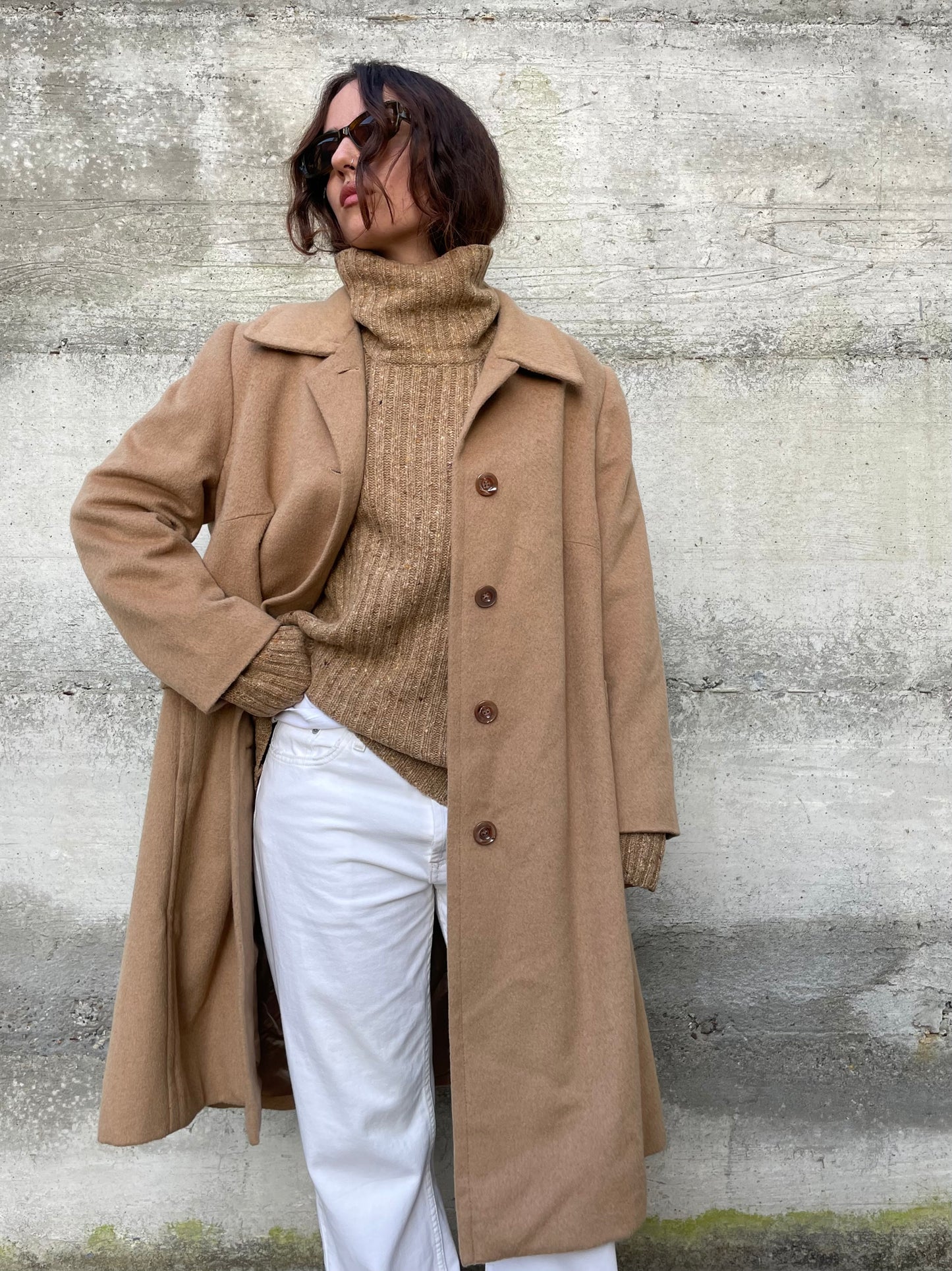 Cappotto Agnona 100% lana di cammello