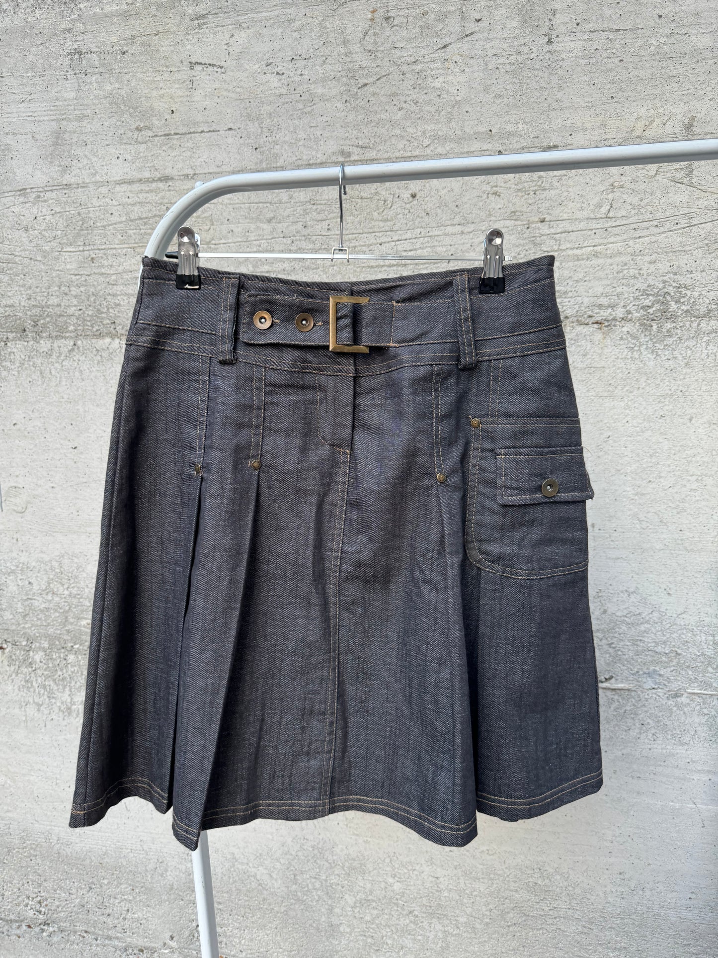 Gonna Y2K in denim, taglia M