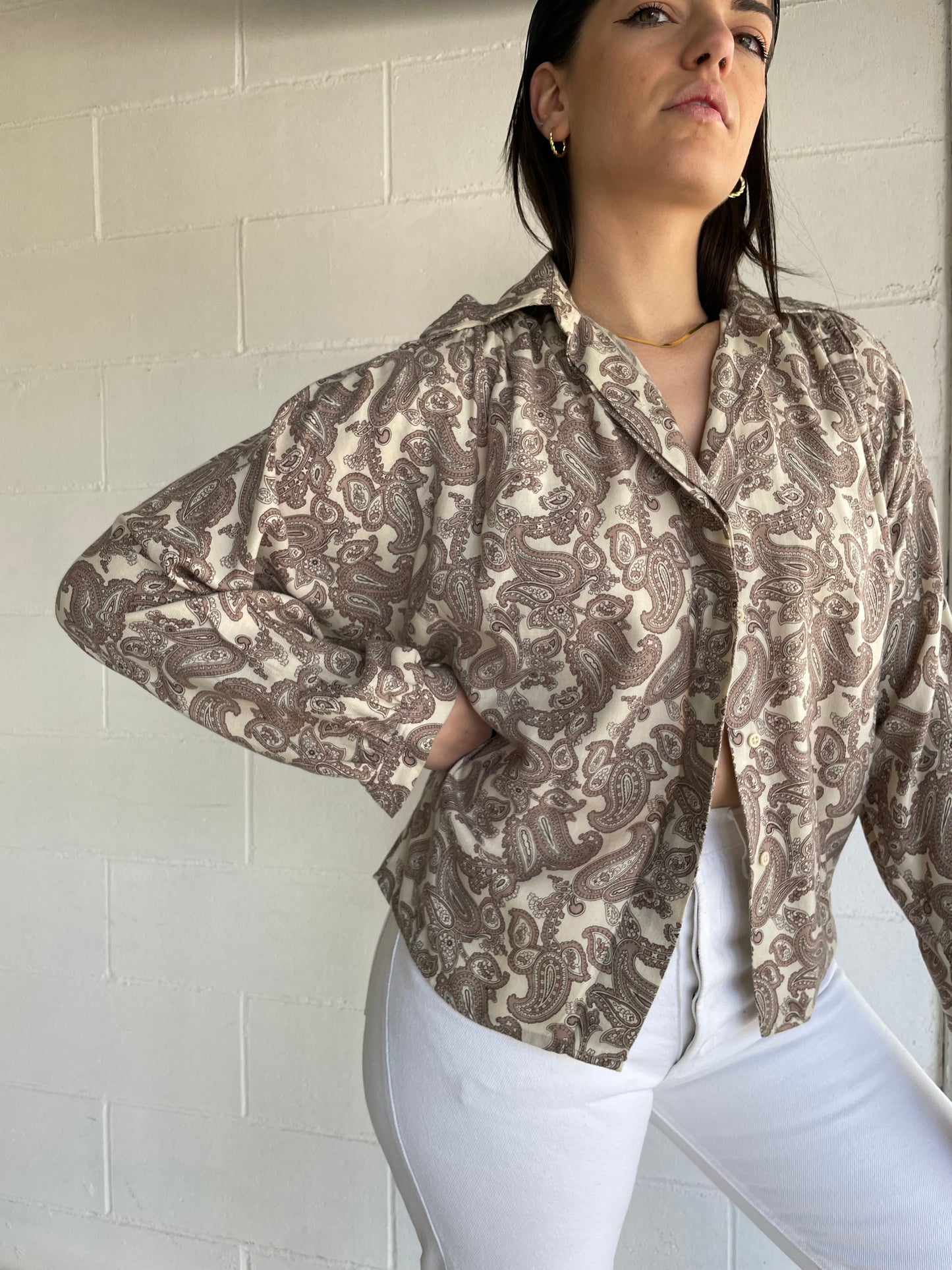 Camicia Paisley 100% cotone