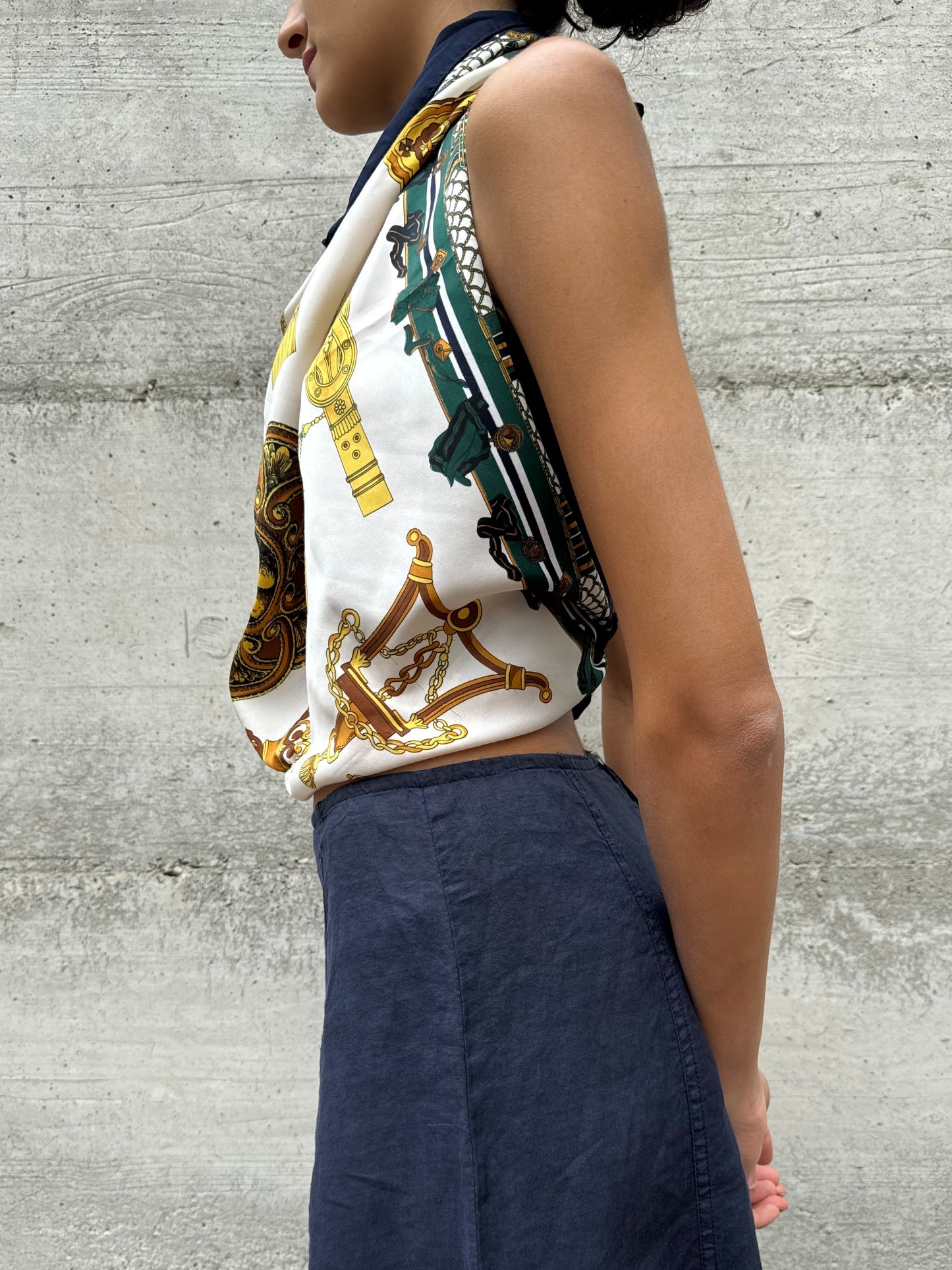 Foulard vintage fantasia