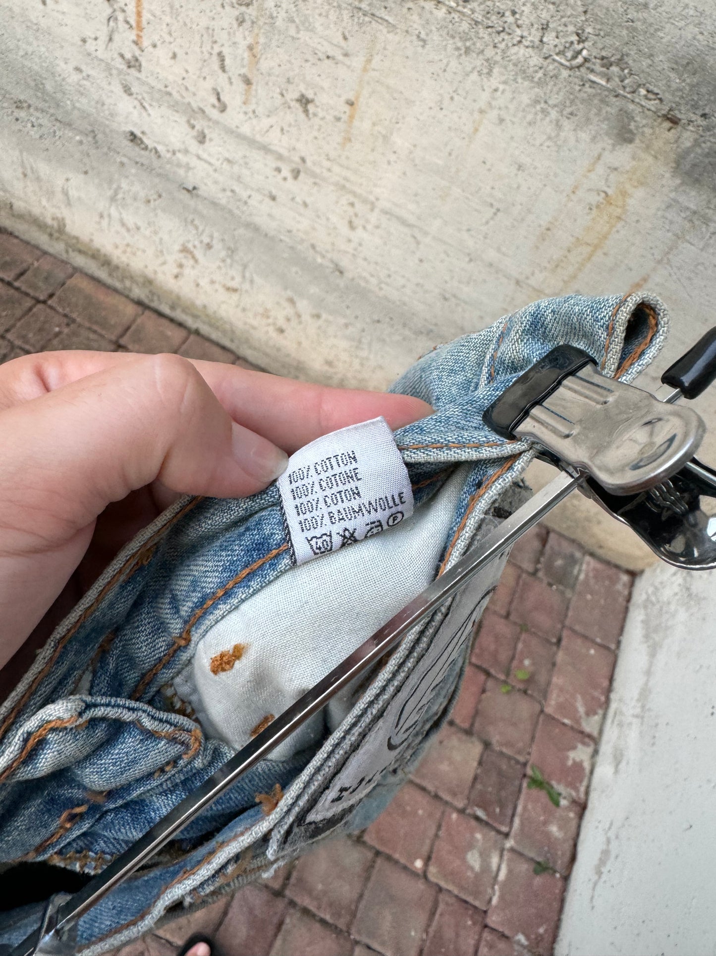 Mini Y2K in denim, taglia 38it