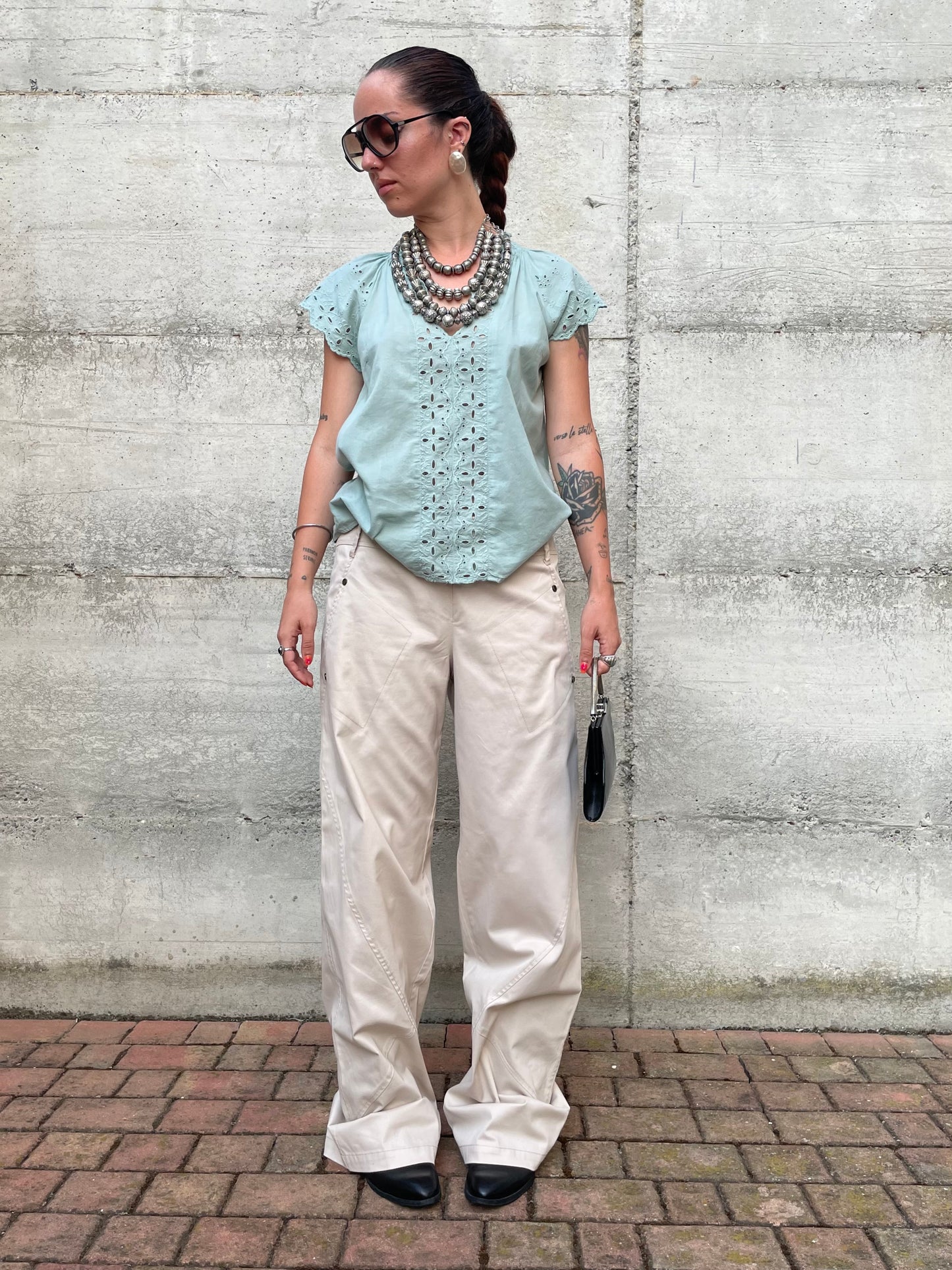 Il pantalone sabbia PERFETTO! 100% cotone, taglia M