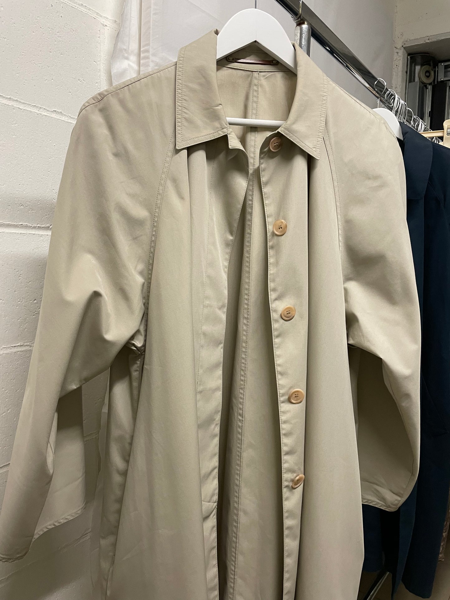 Trenchcoat cotone sabbia Preca - L